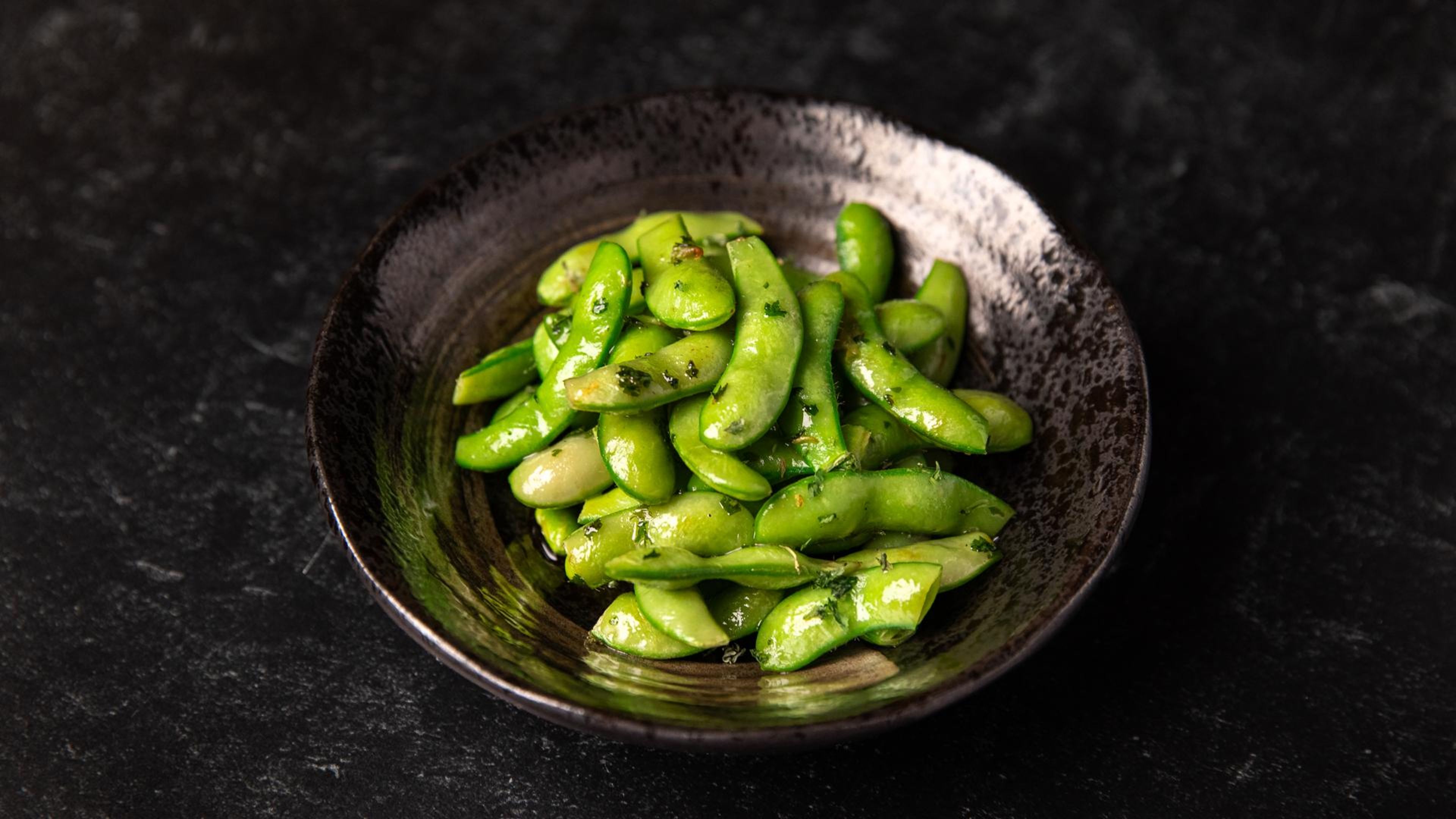 Truffle Edamame.
