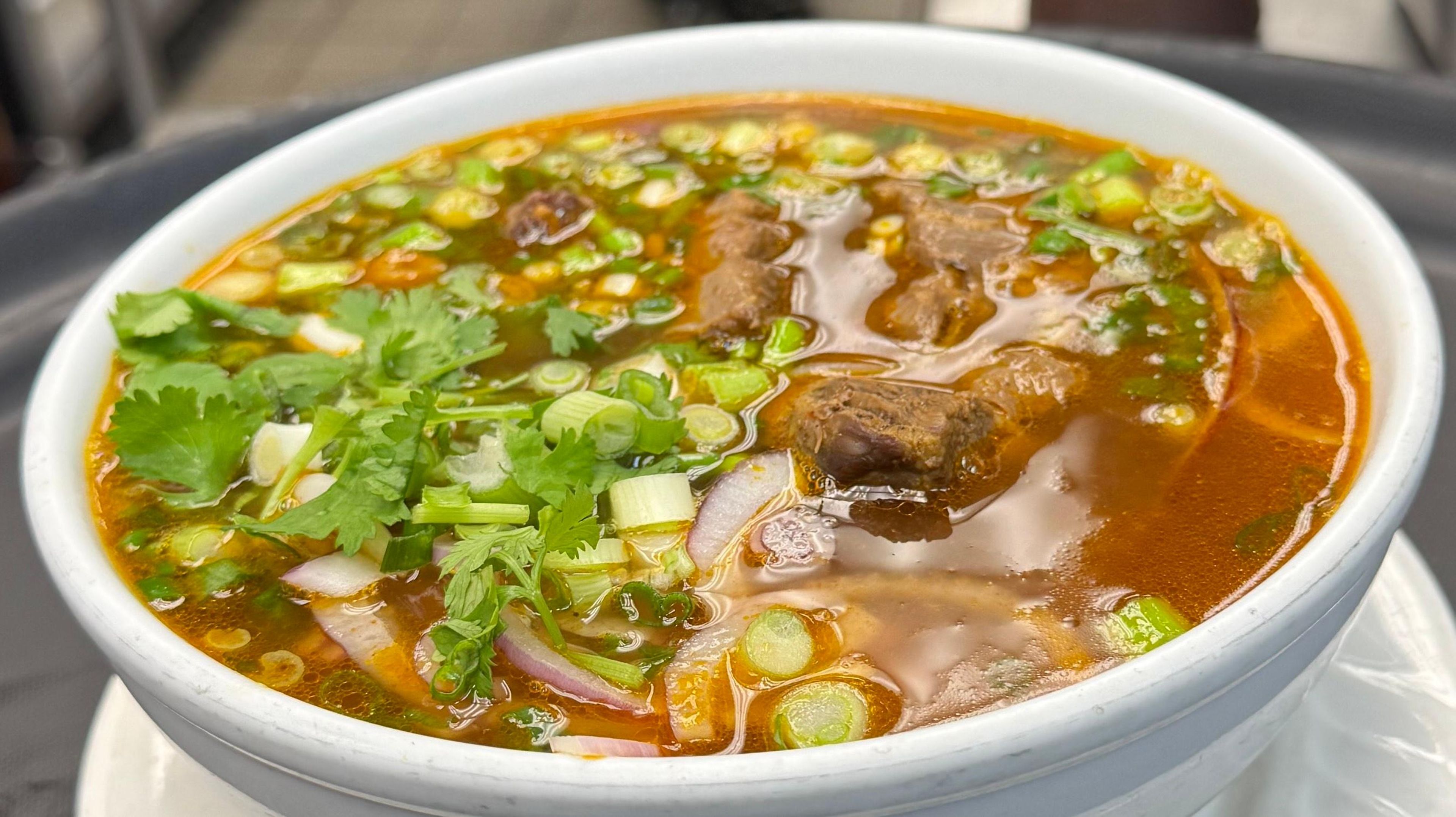 Beef Stewed Noodle Soup.