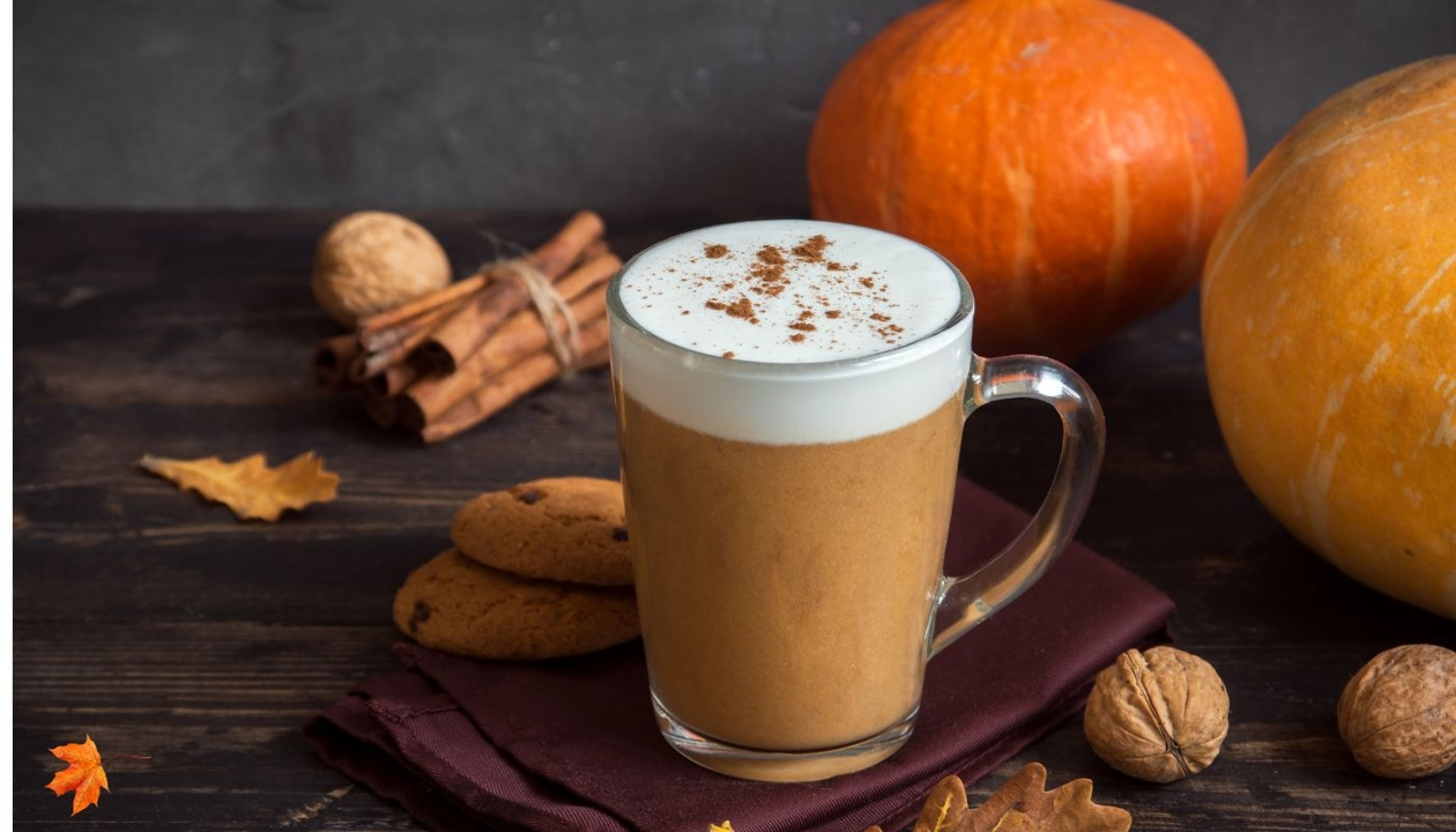 Hot Pumpkin Spice Latte.