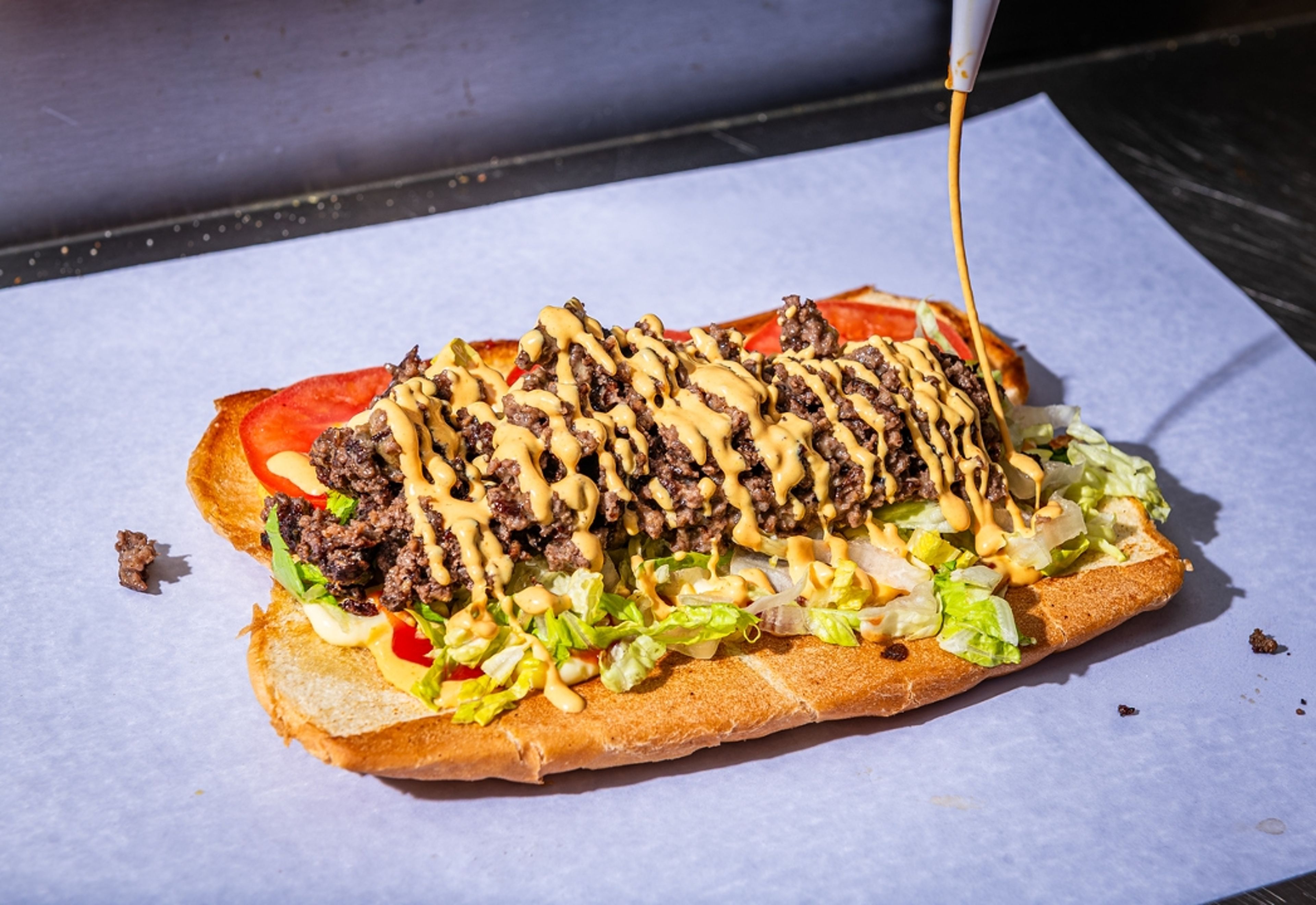 Wagyu Chopped Cheese.