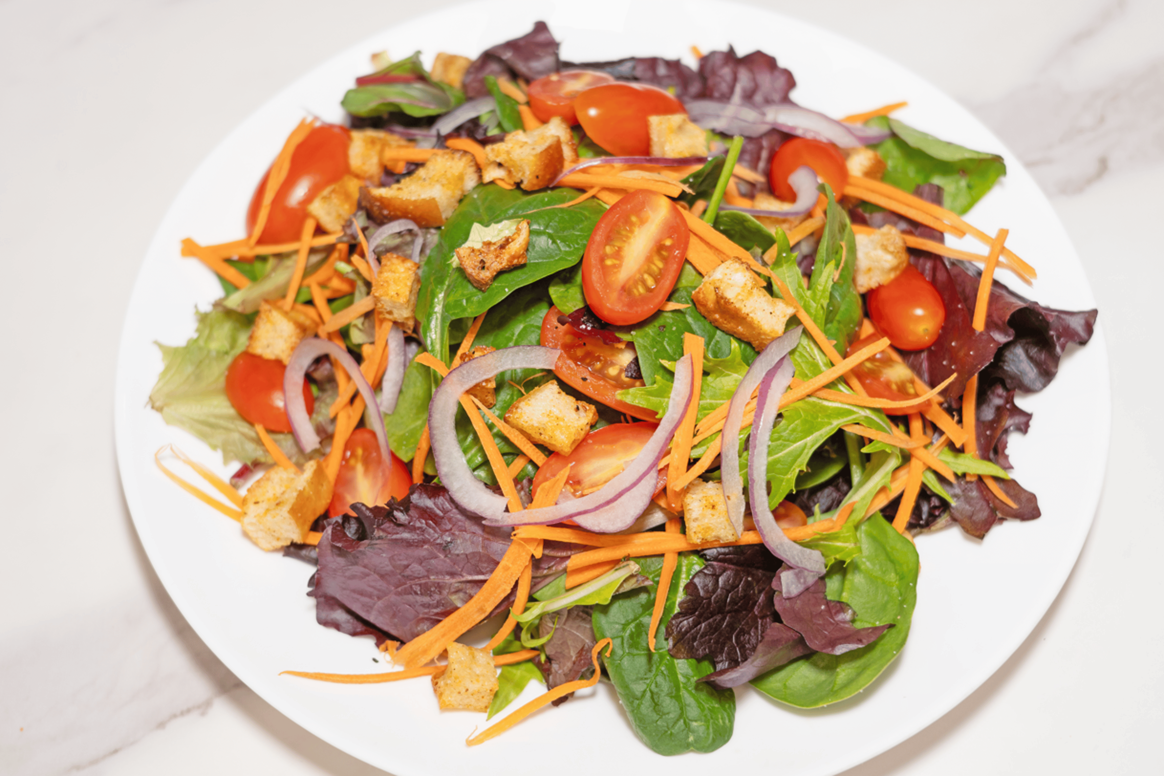 Corner Square Salad.