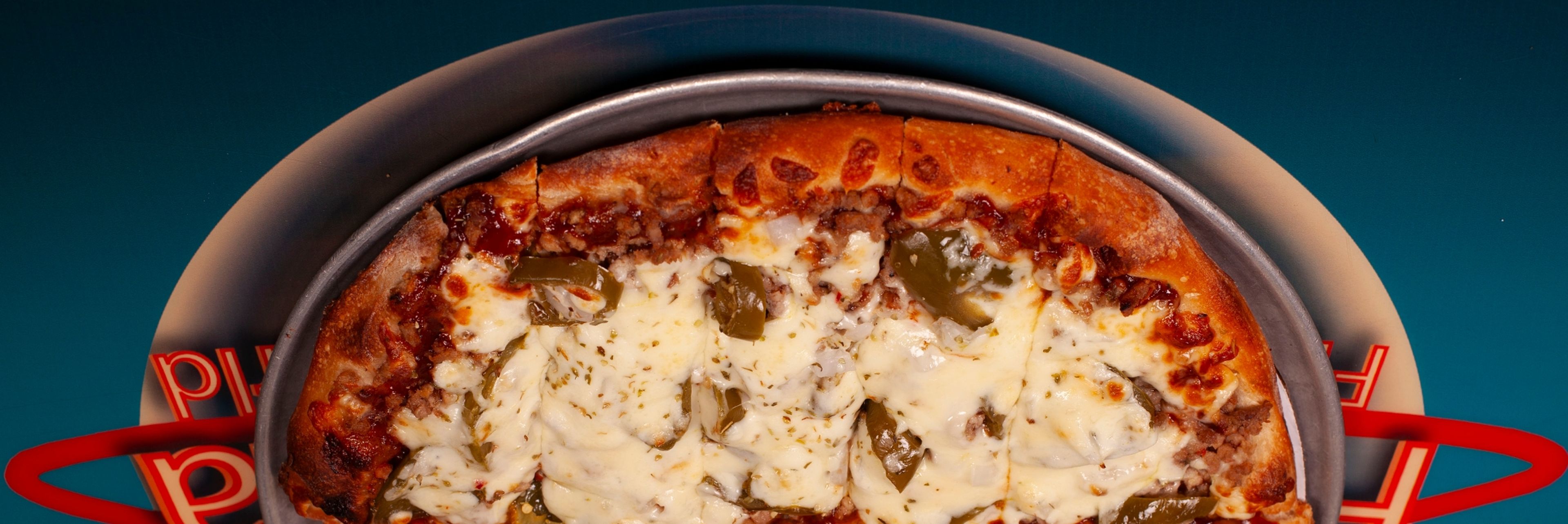 Small Three Alarm Pizza.