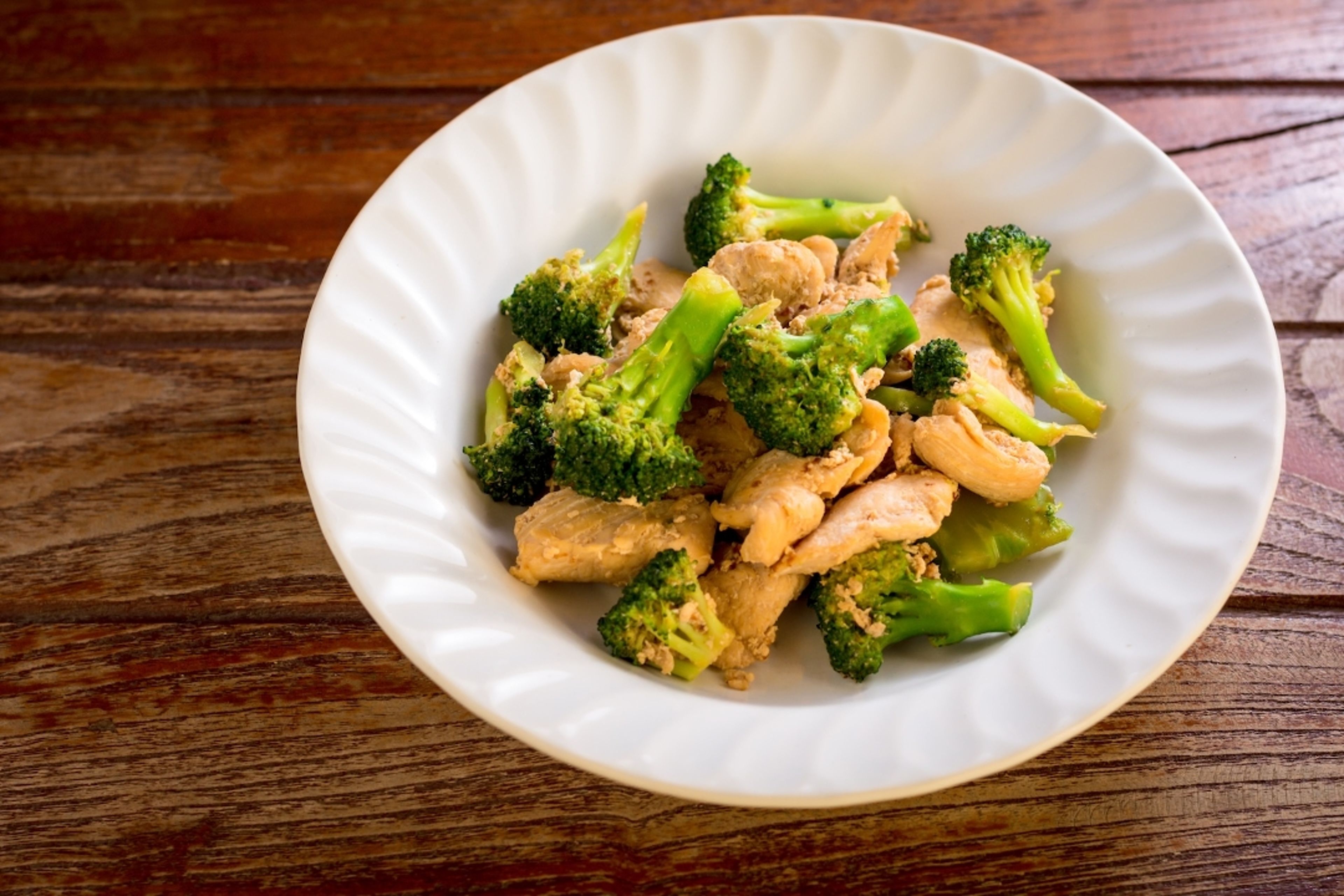 Stir-Fried Broccoli.