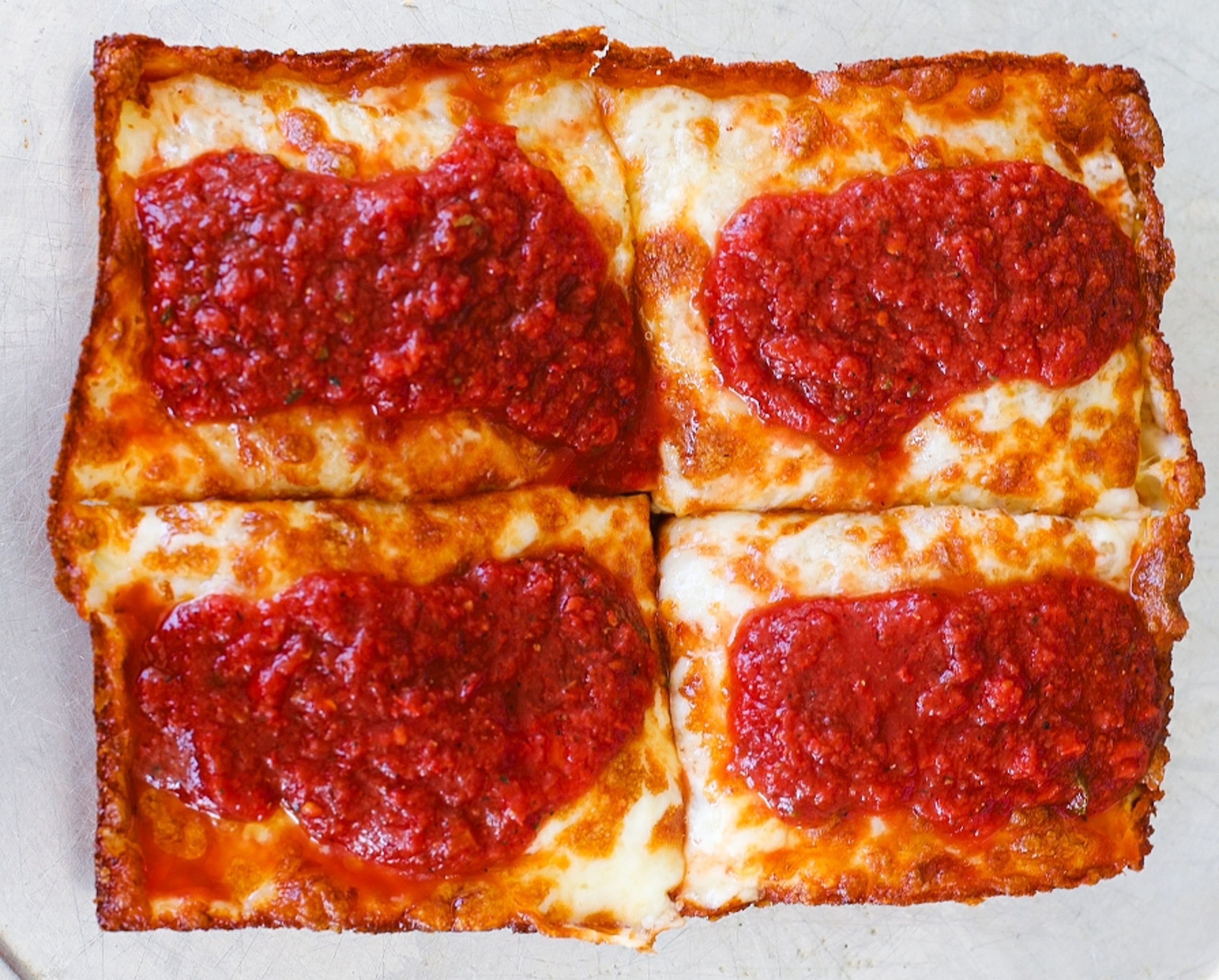 Small Create Your Own Detroit Deep Dish.