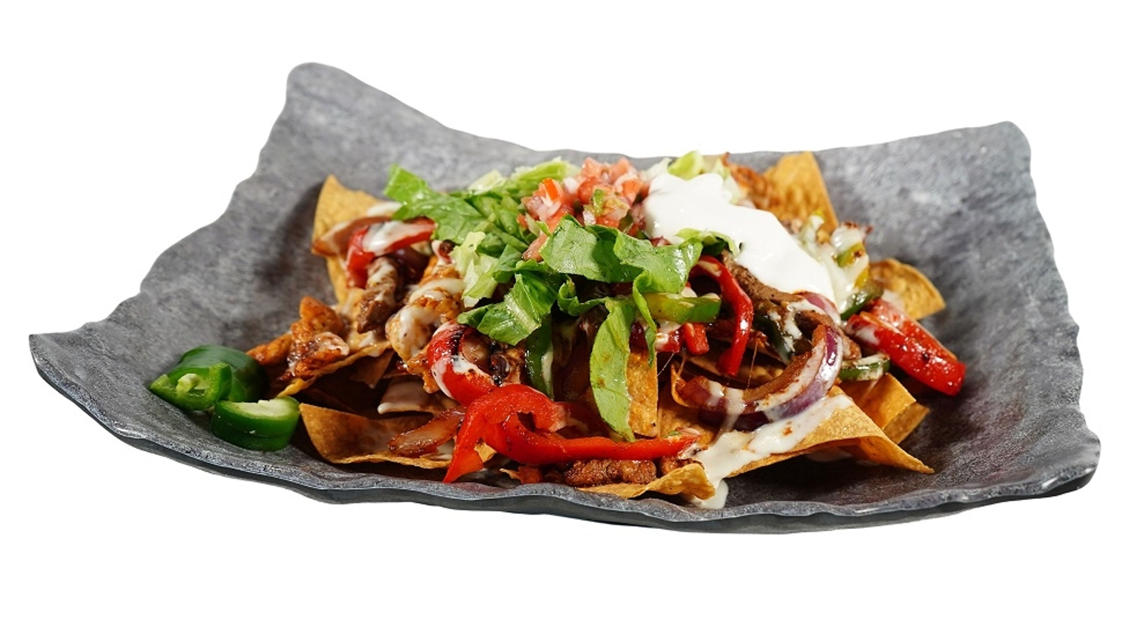 Fajita Nachos.