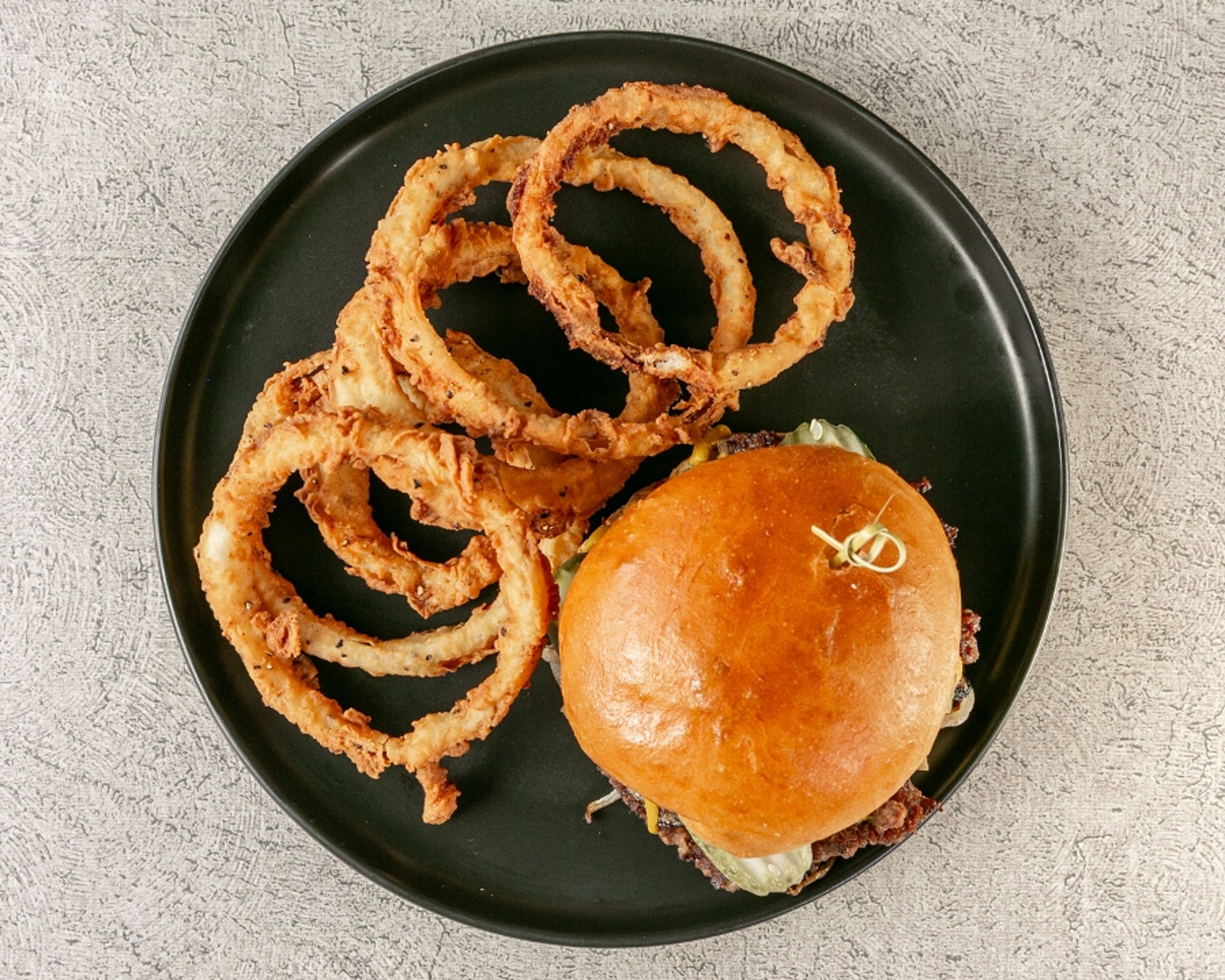 Oklahoma Fried Onion Burger.