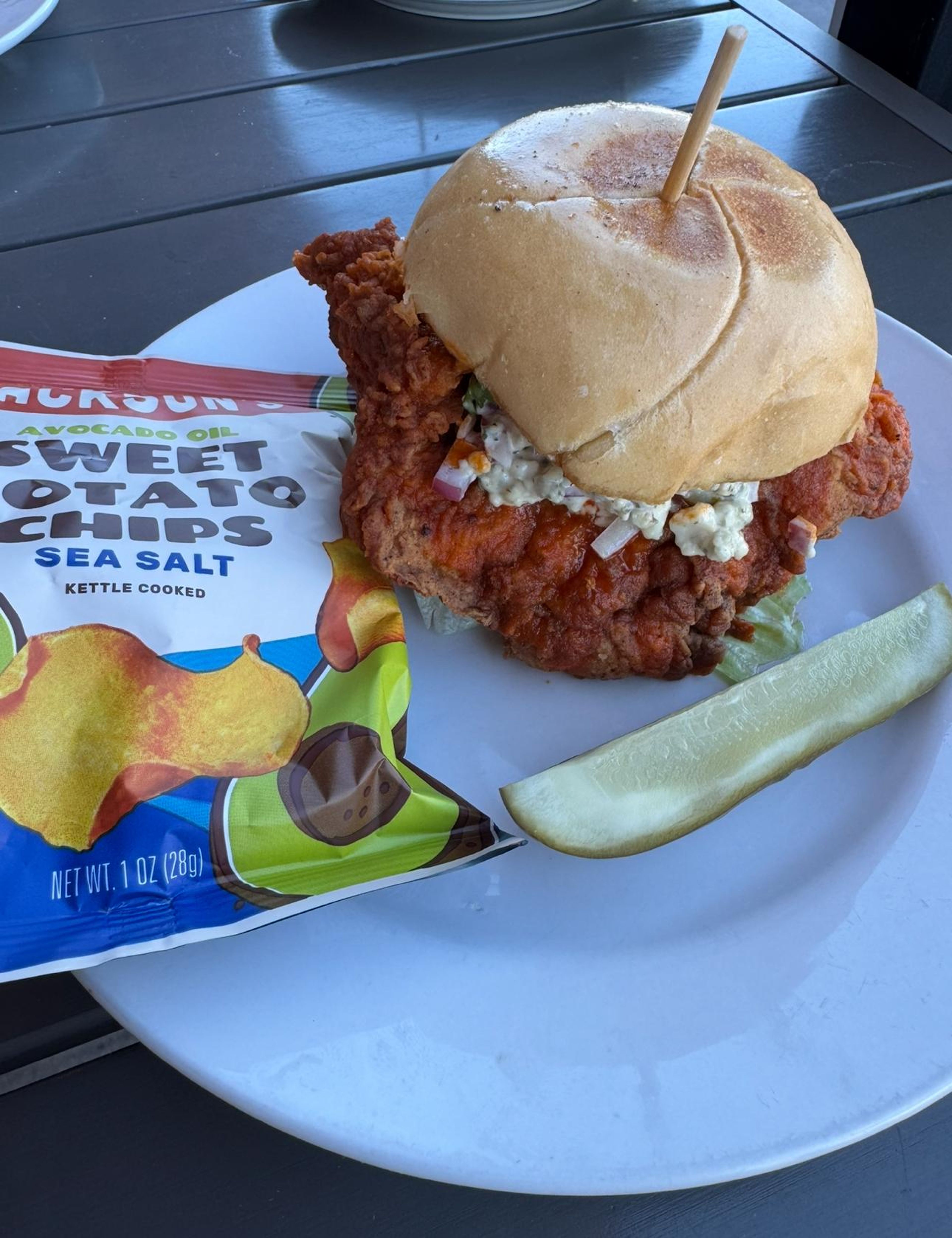 Buffalo Chicken Sandwich.