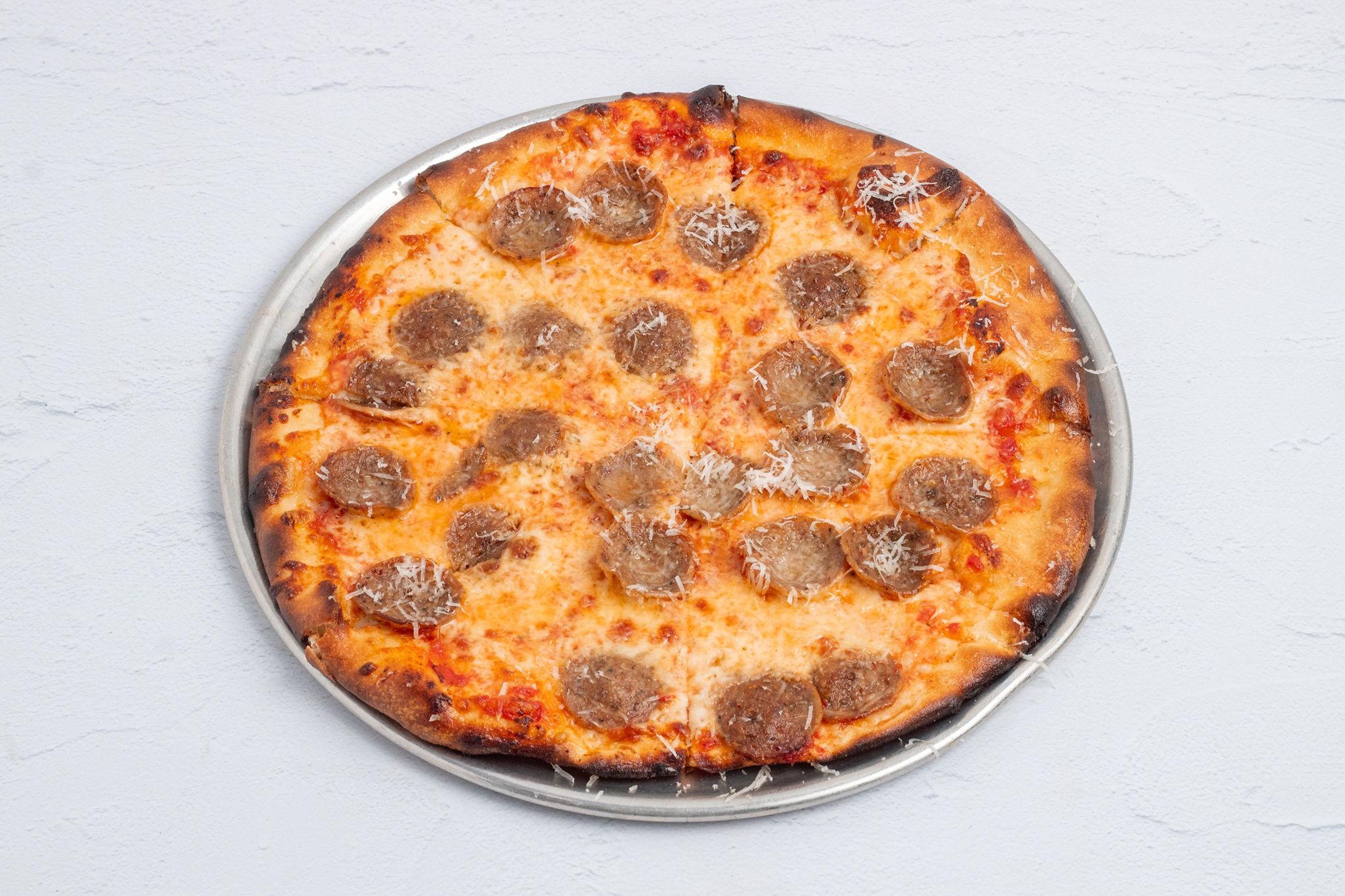 12" Sausage Pizza.