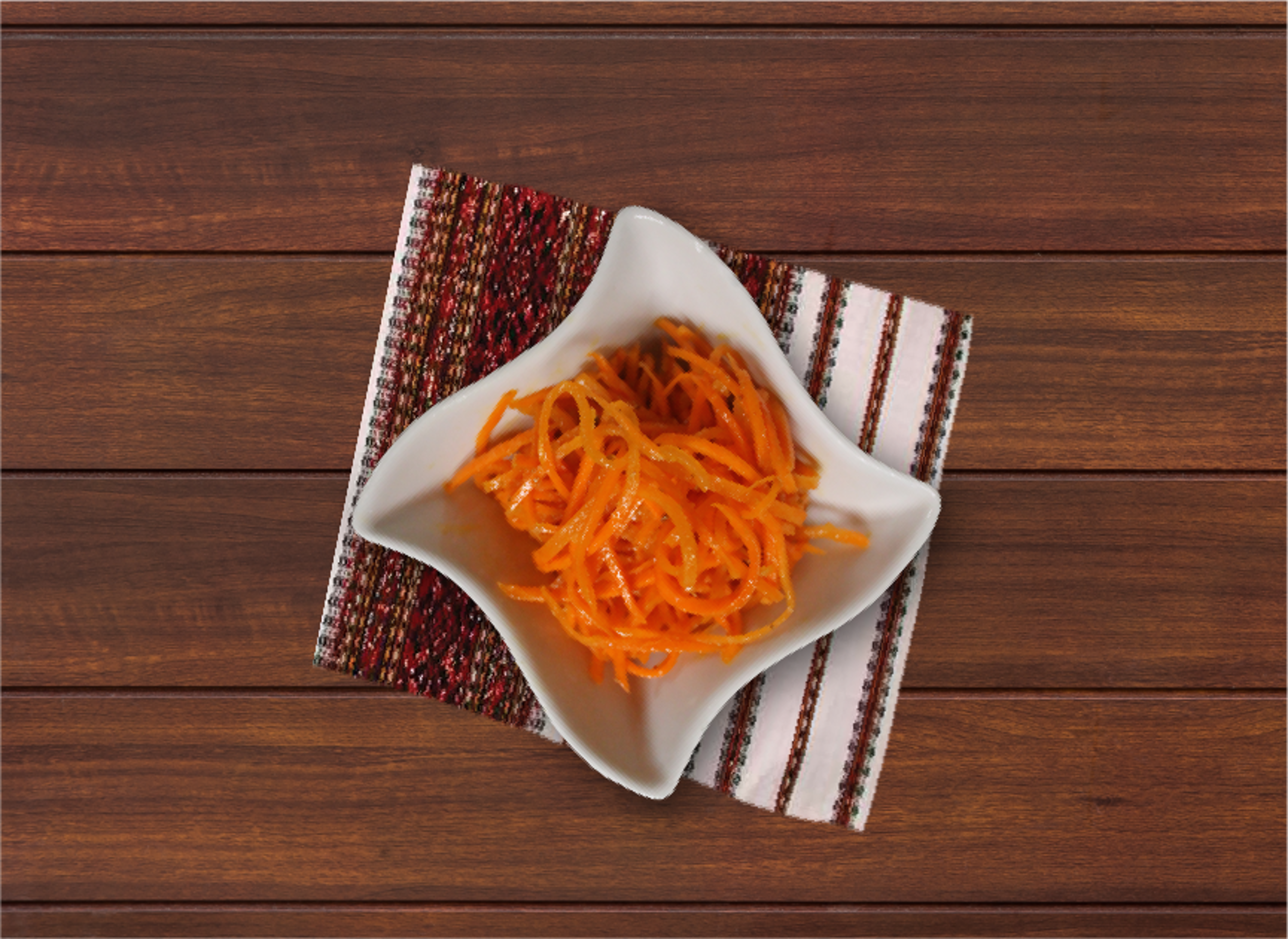 Spicy Carrot Salad.
