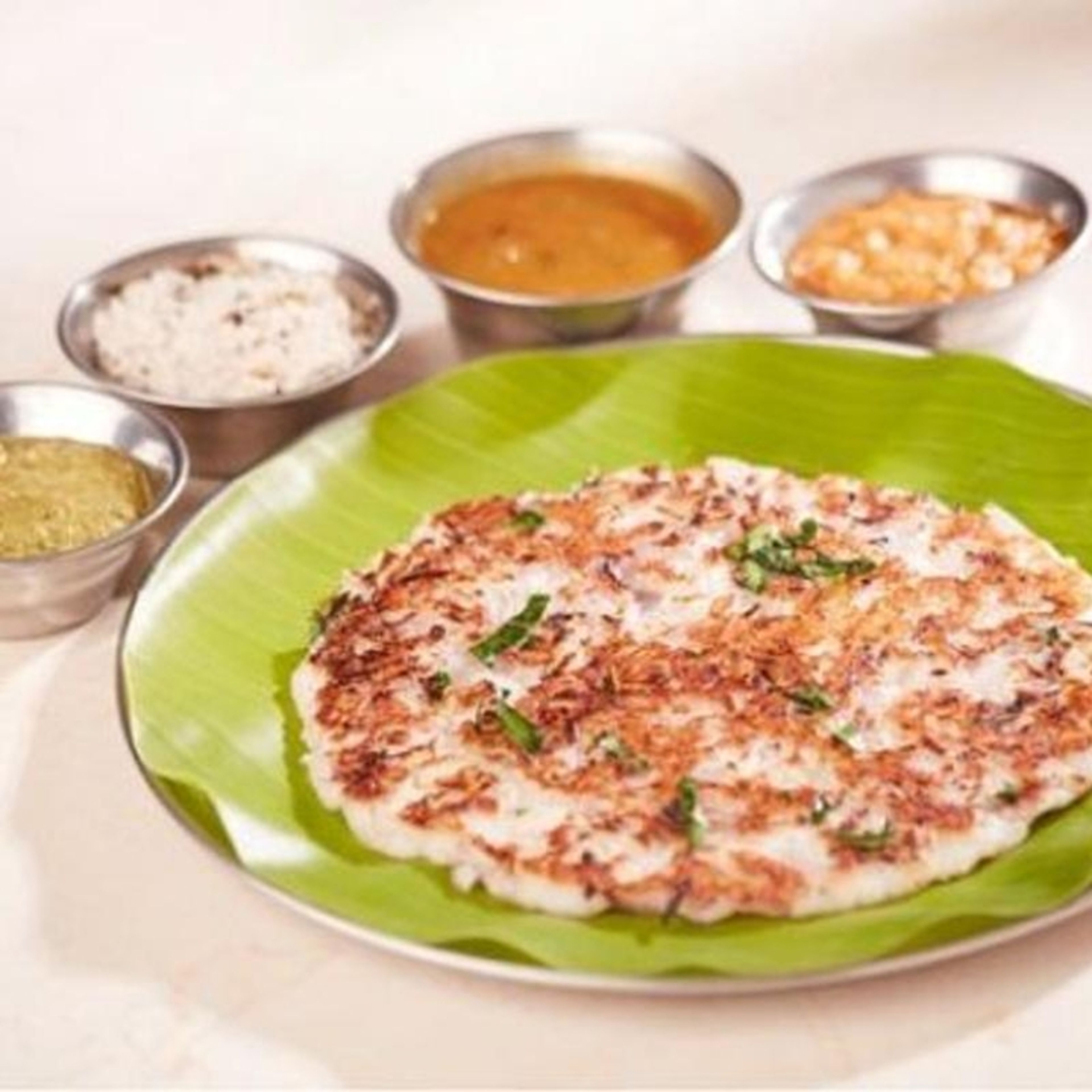 Onion Uthappam.