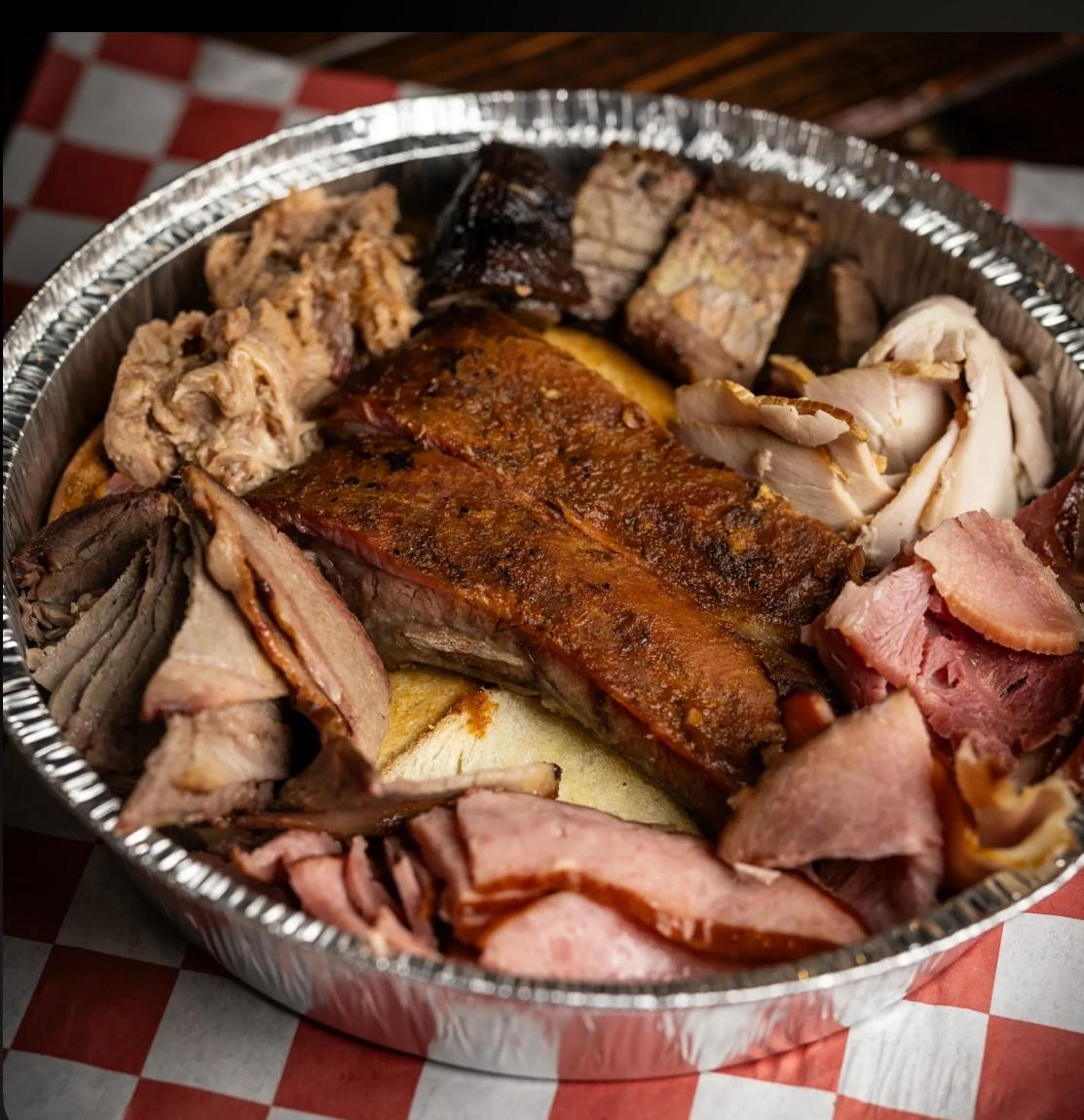 Hawg Trough Sampler.