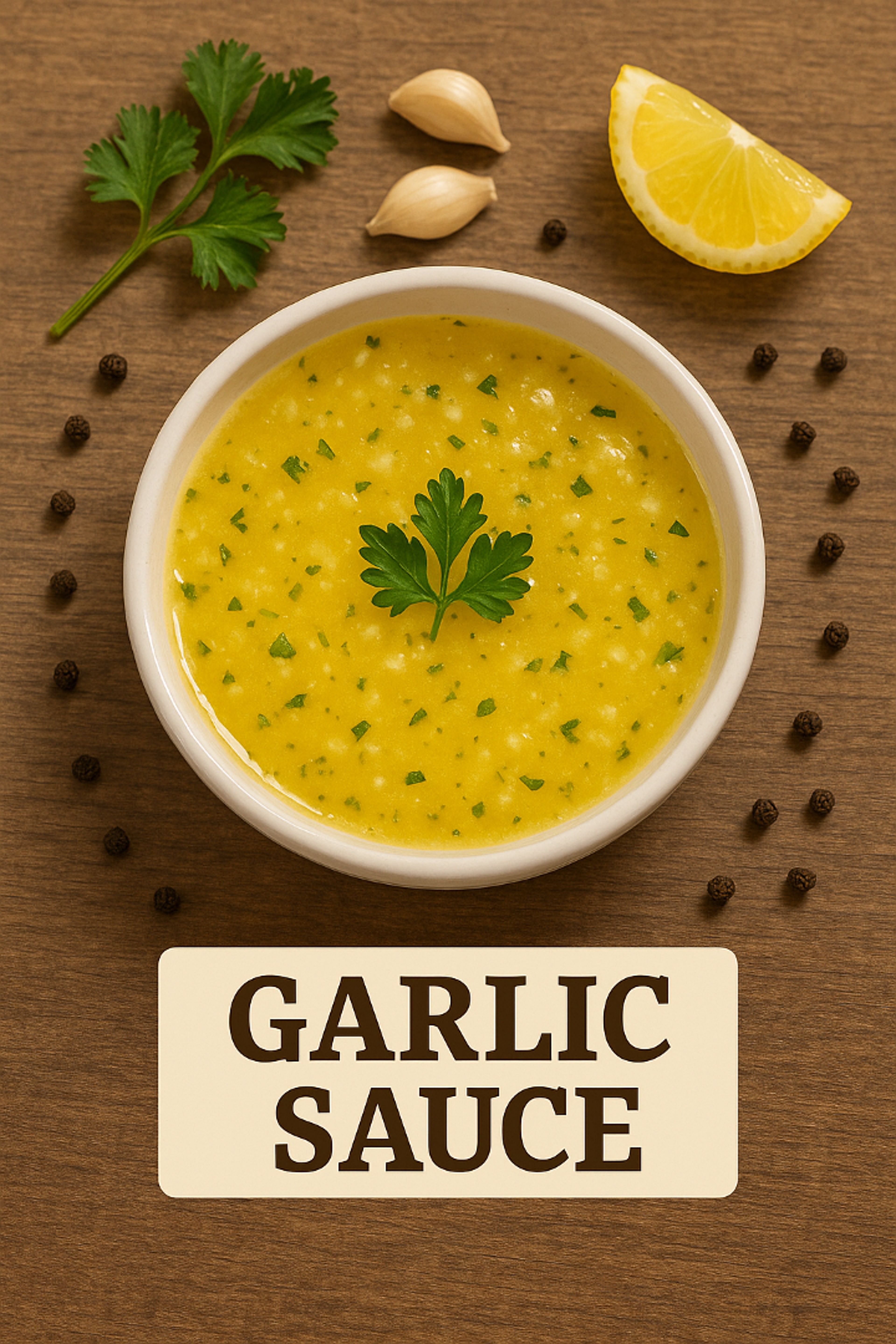 Garlic Sauce.