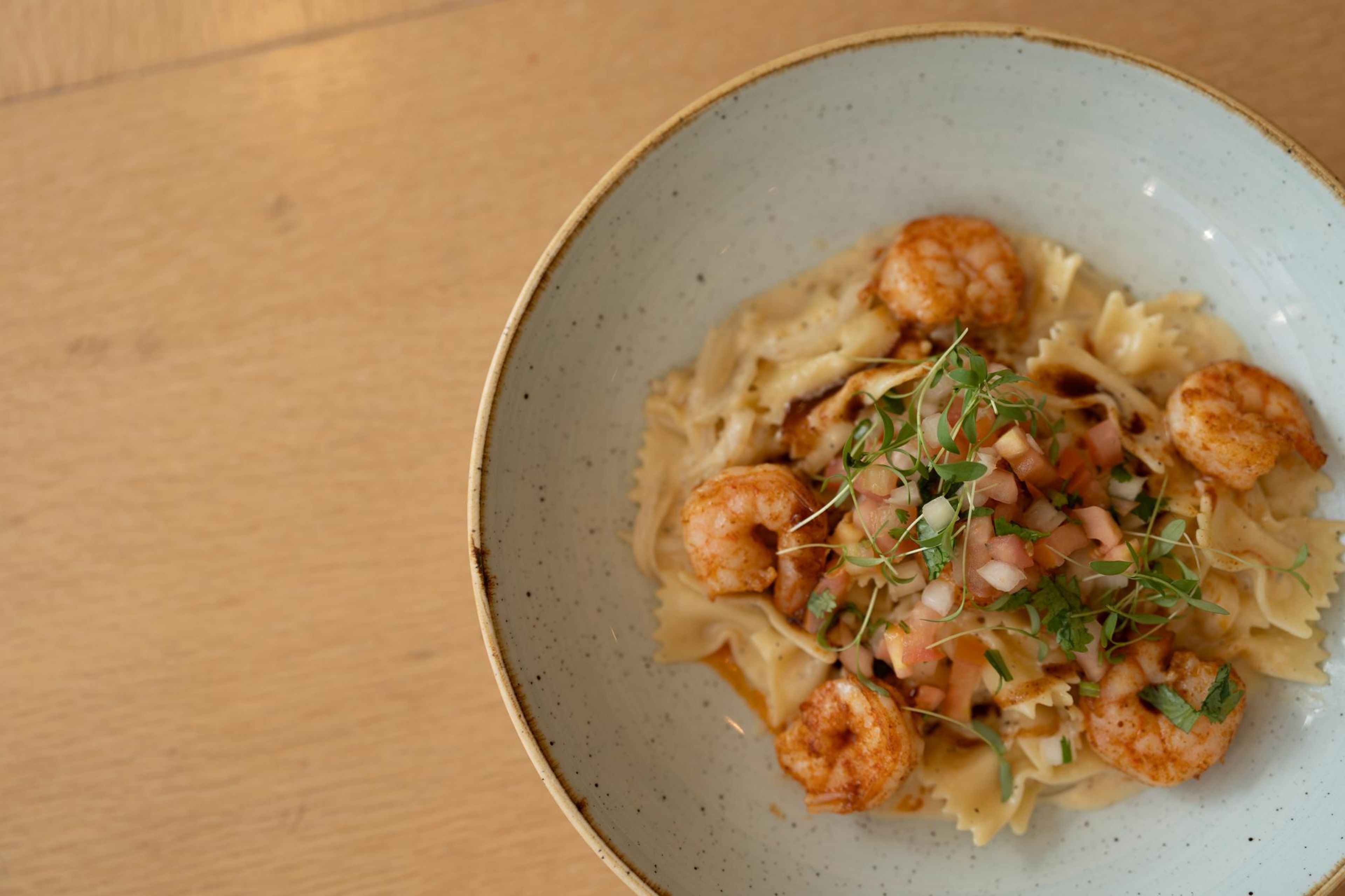 Alfredo a la Mexican Pasta.