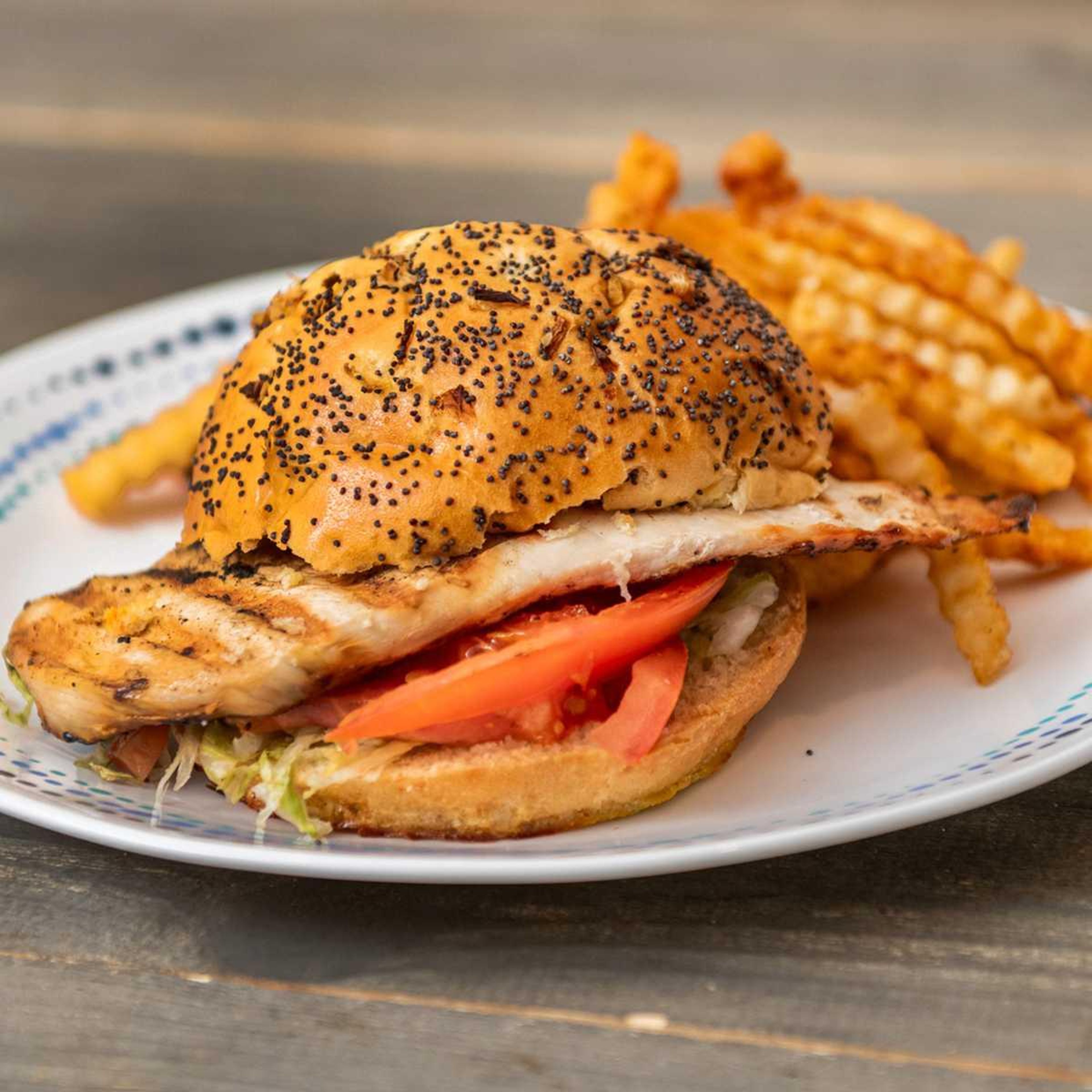Grilled Chicken Sandwich.