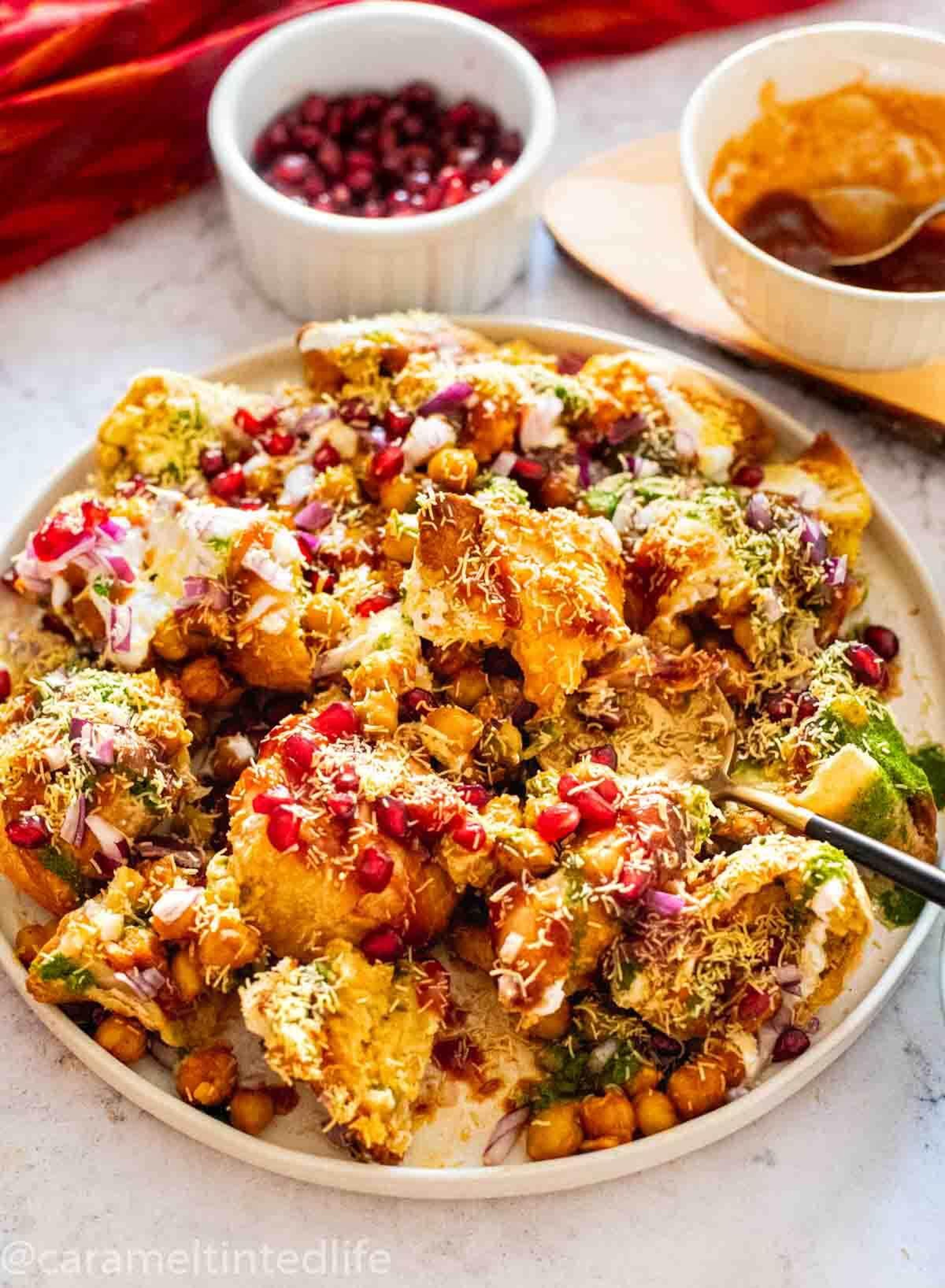 Samosa Chaat.