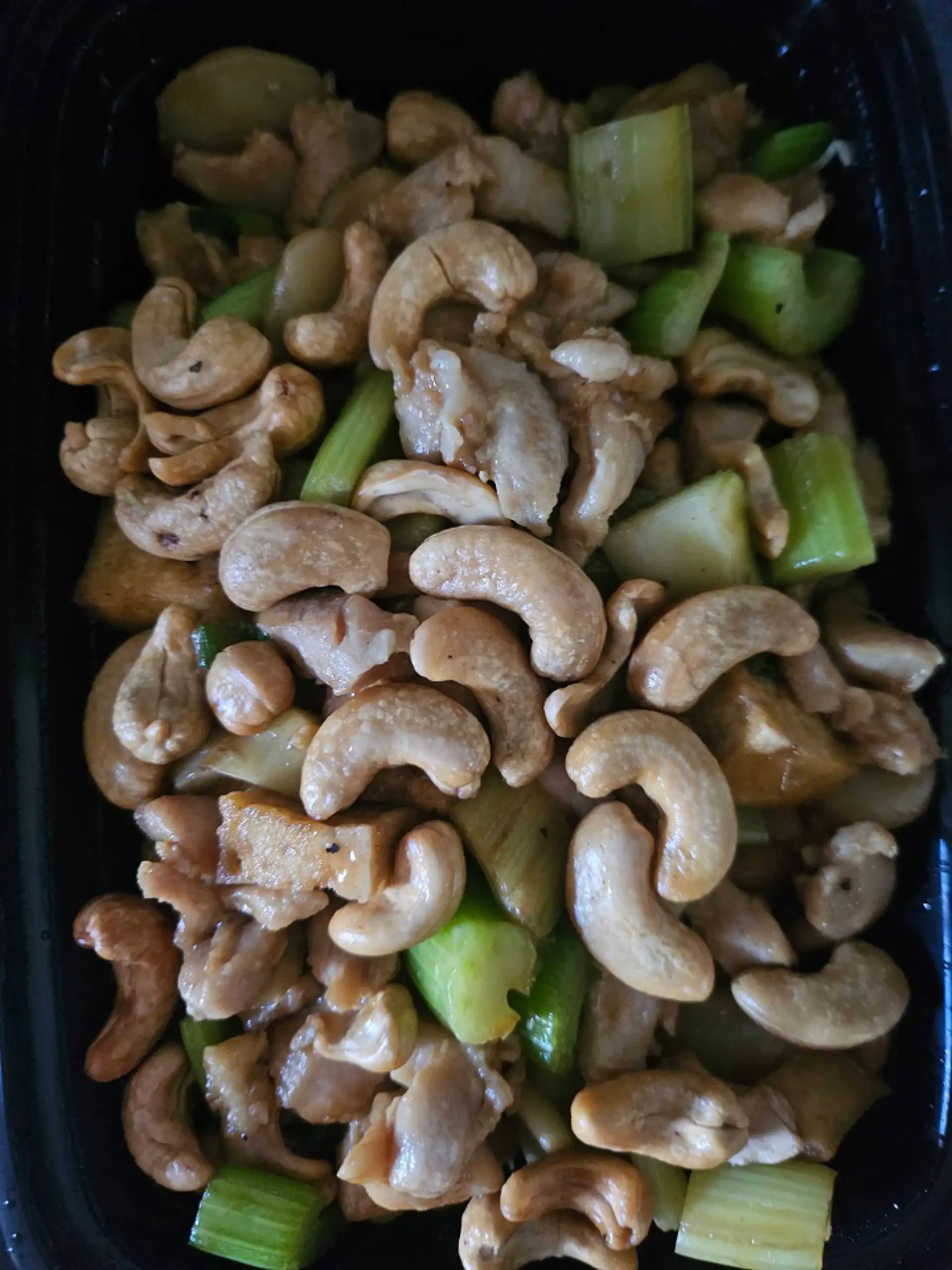 Cashew Chicken.