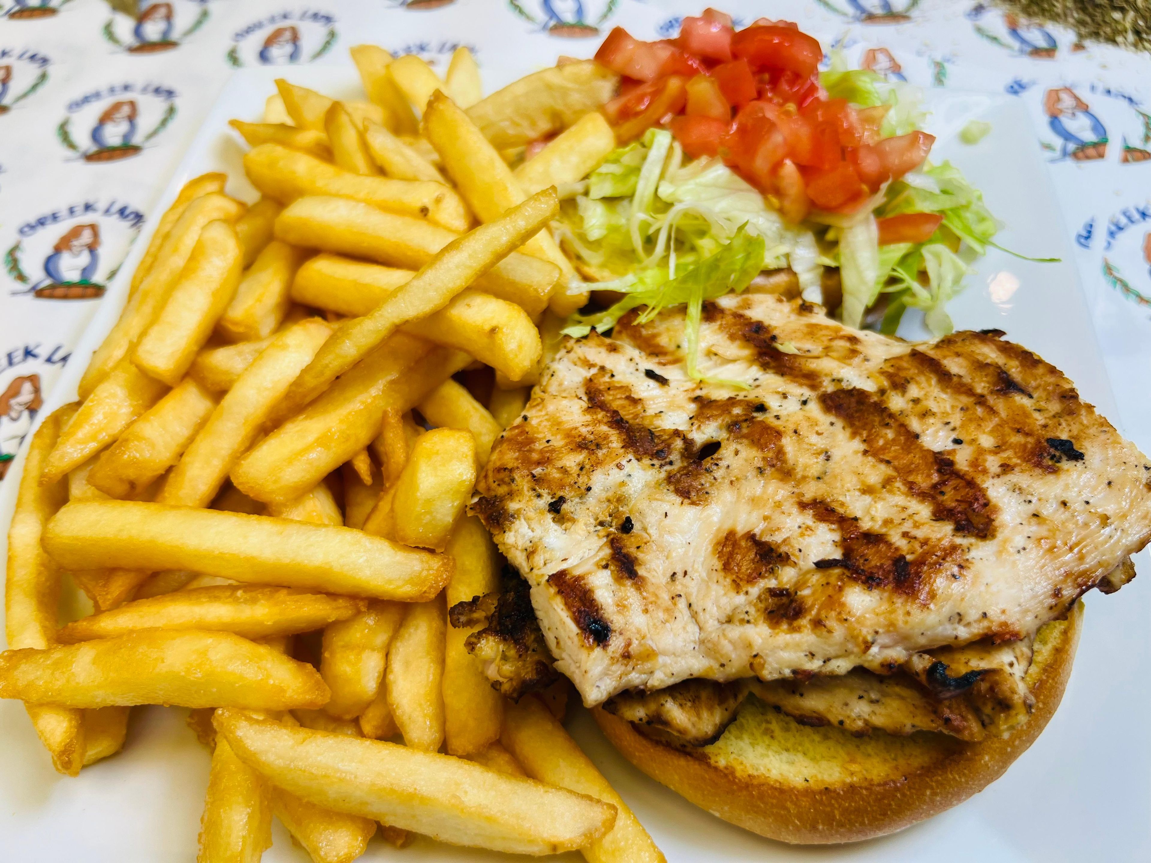 Chicken Burger.