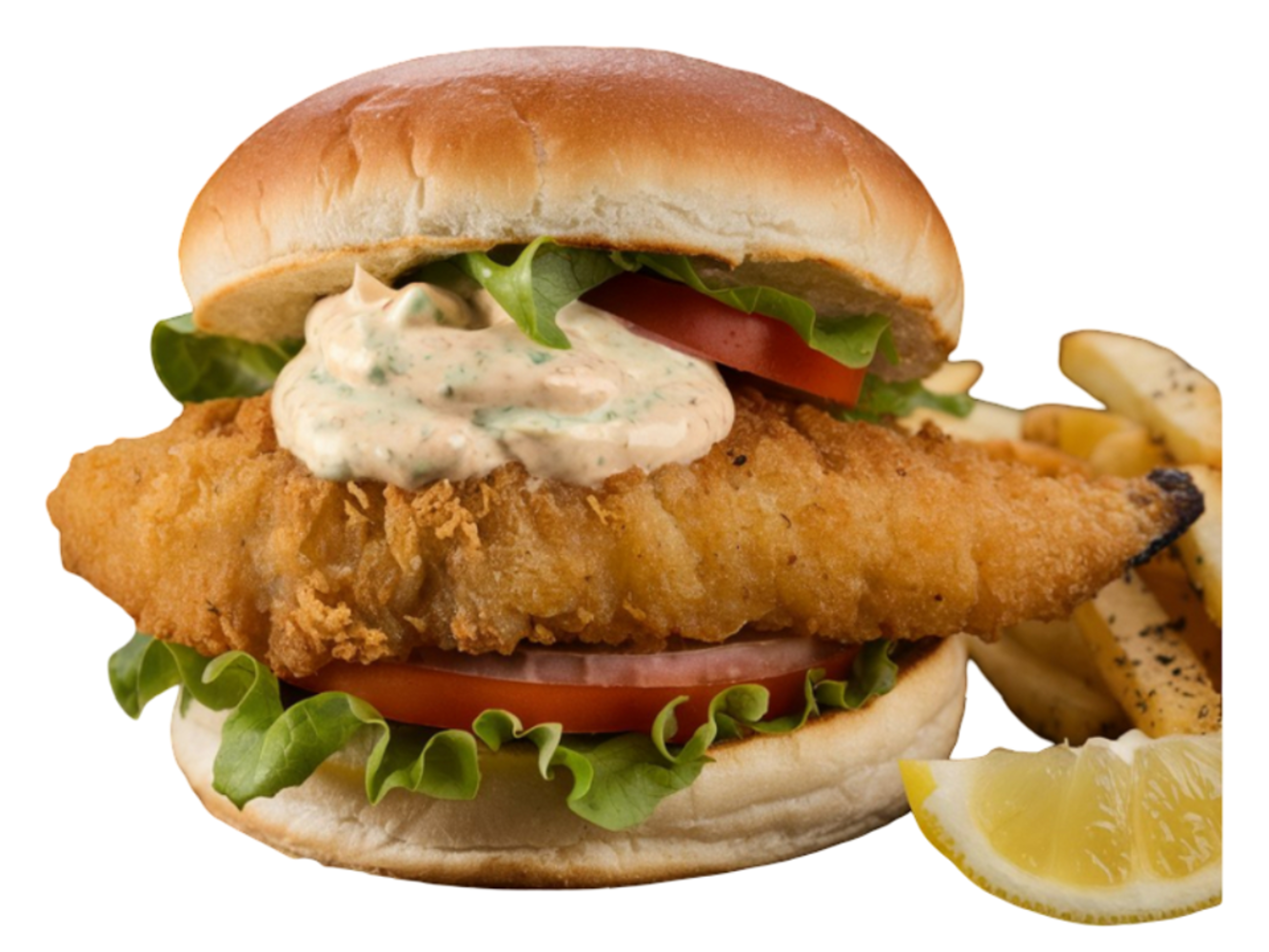 Southern Fried Catfish Sandwich.