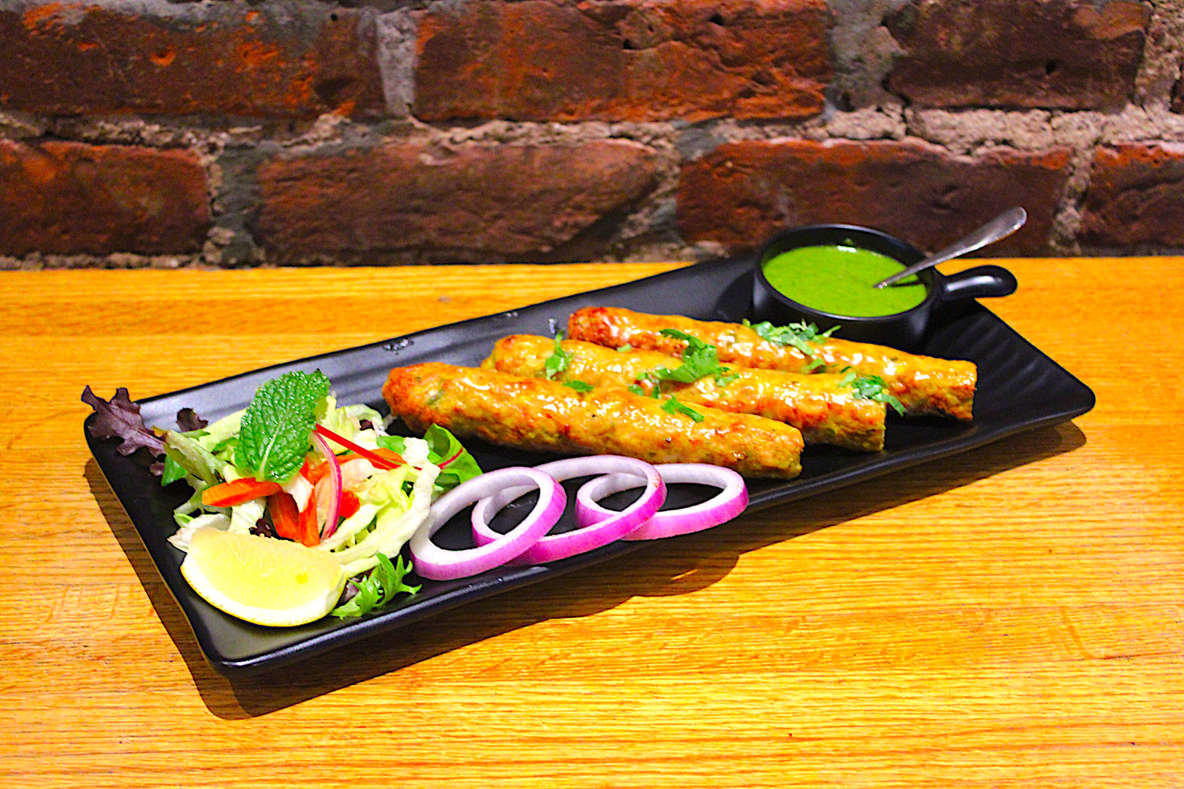 Chicken Reshmi Kabab.