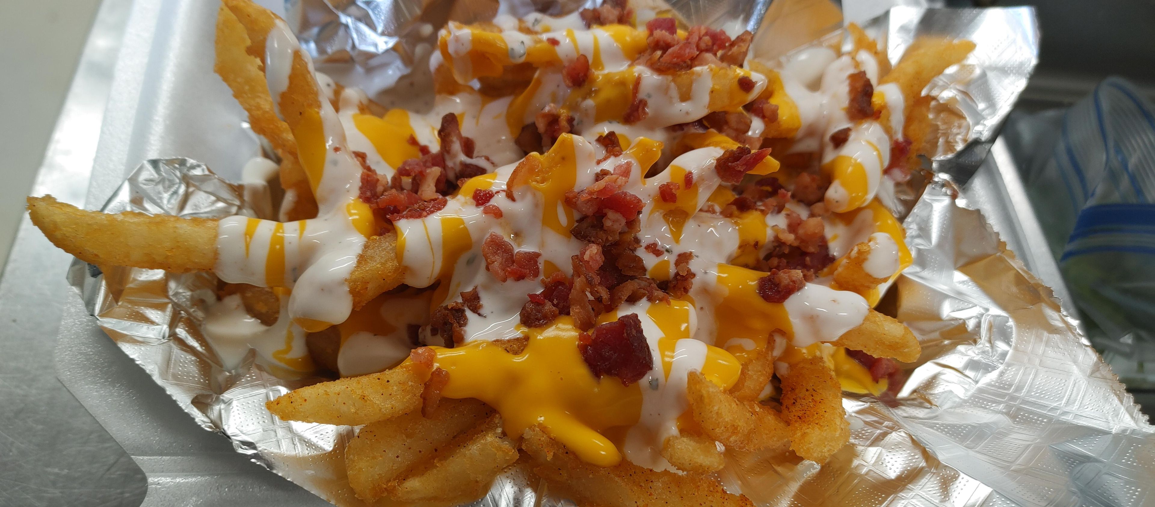 Bacon Ranch Cheese Fries.