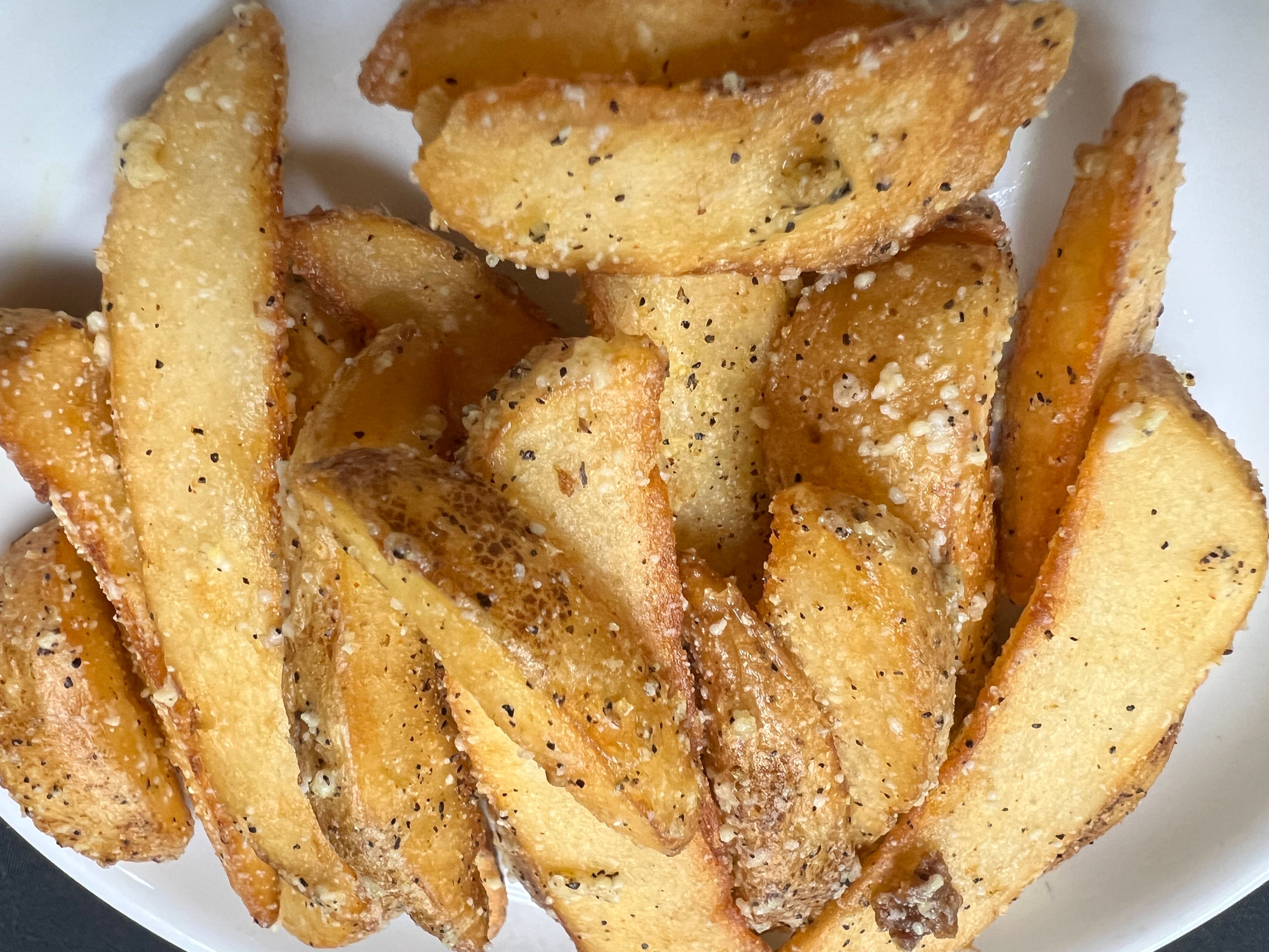 Truffle Parmesan Potato Wedges.