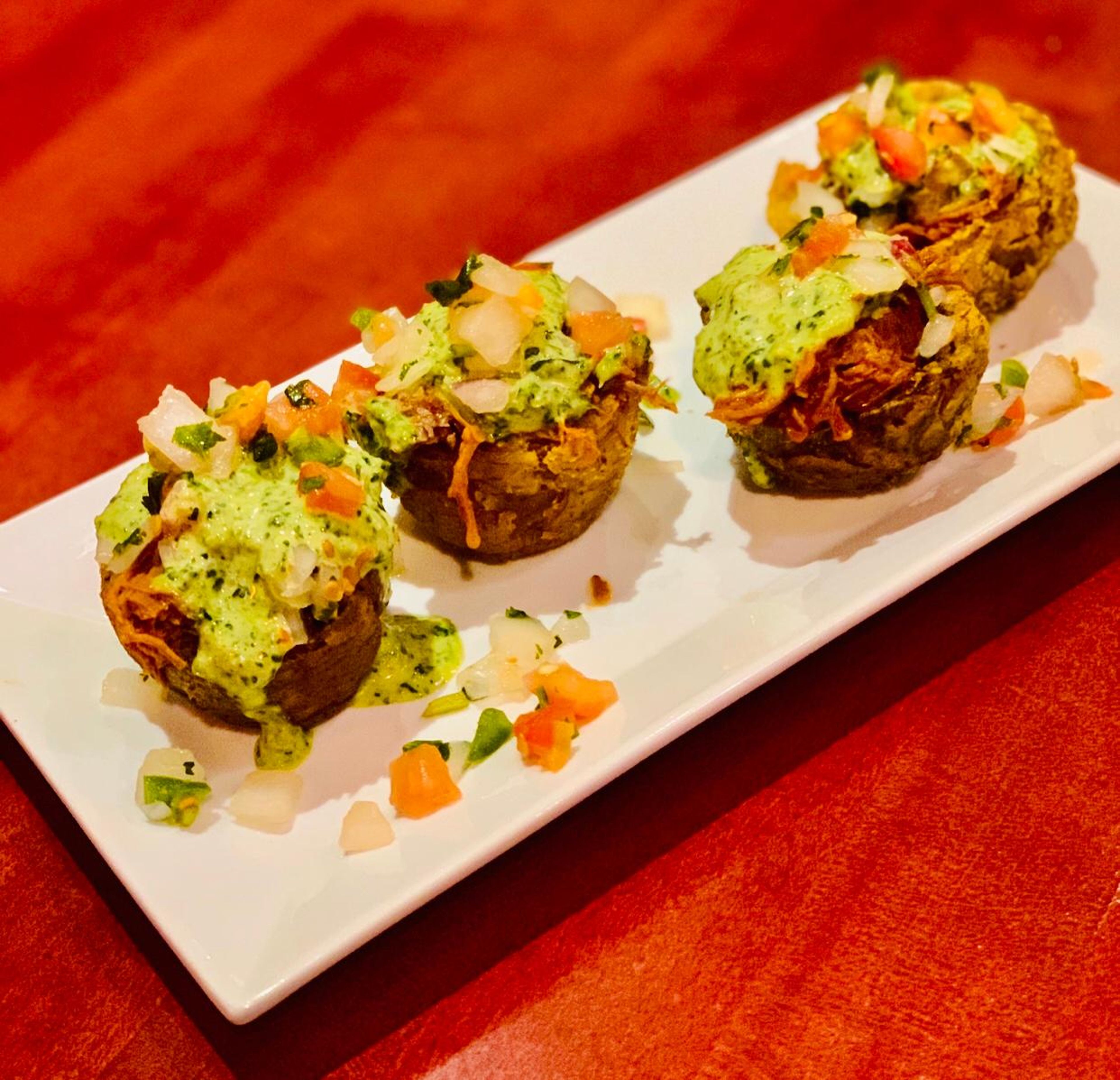 Tostones Rellenos.