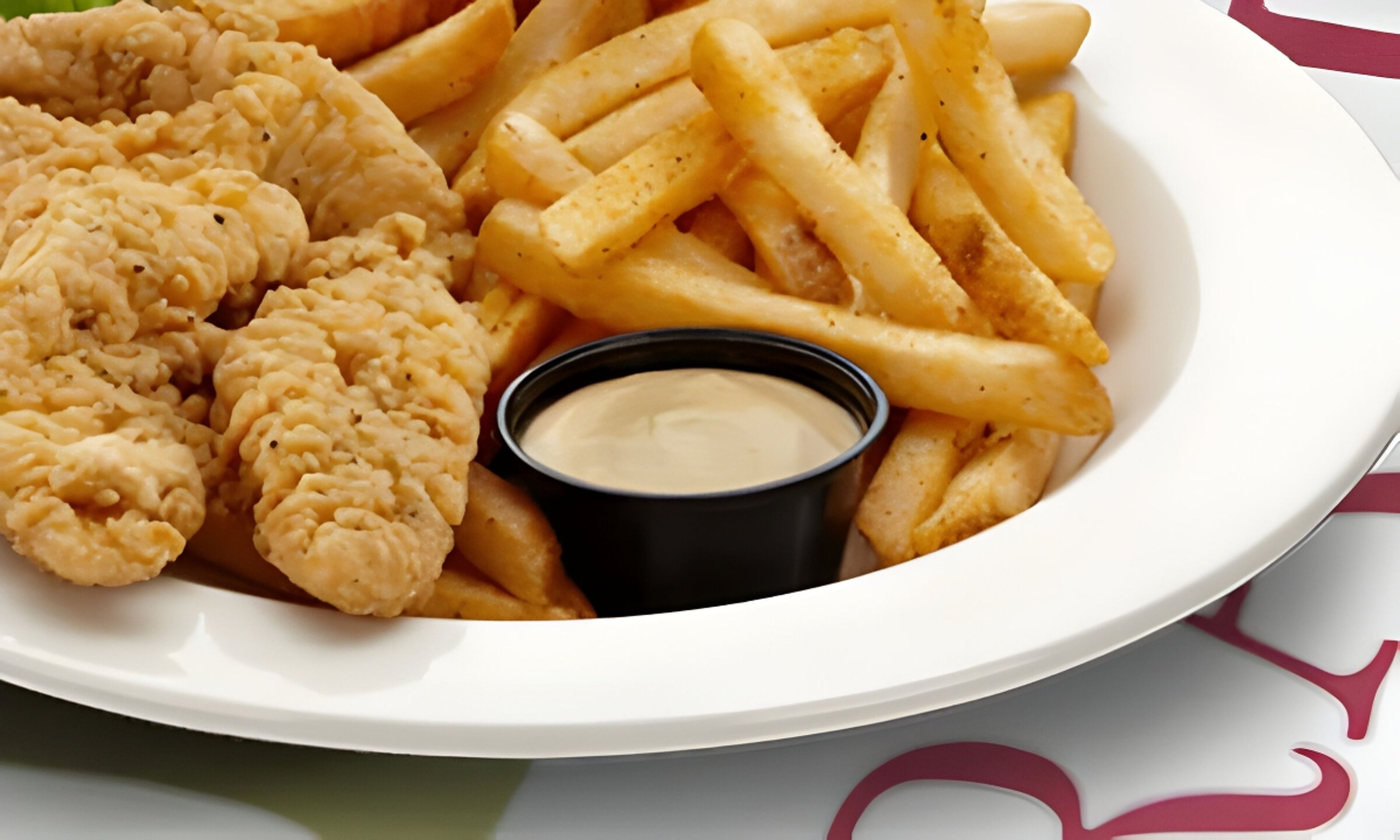 Chicken Strips + Fries.