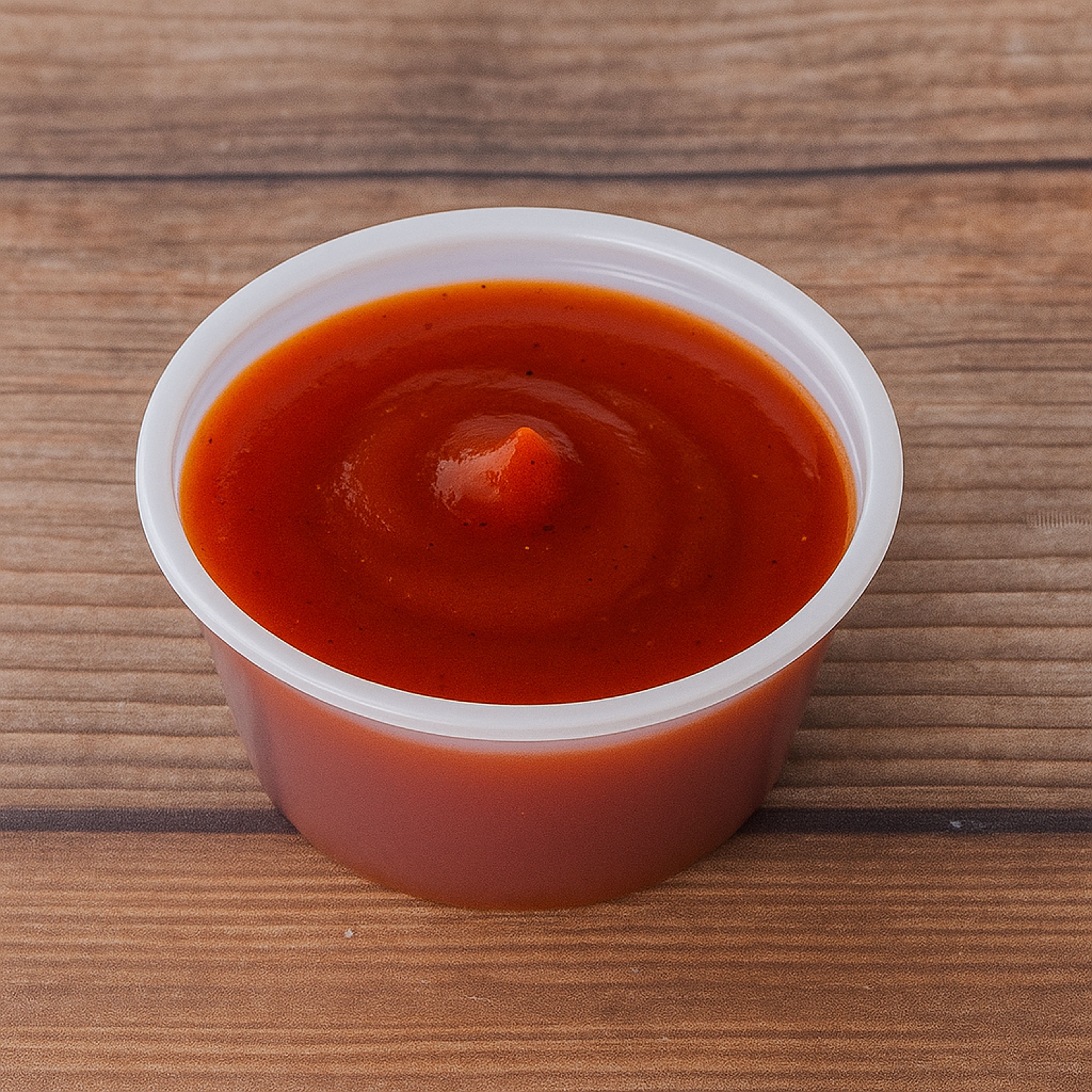 Cup of Nashville Hot Sauce.