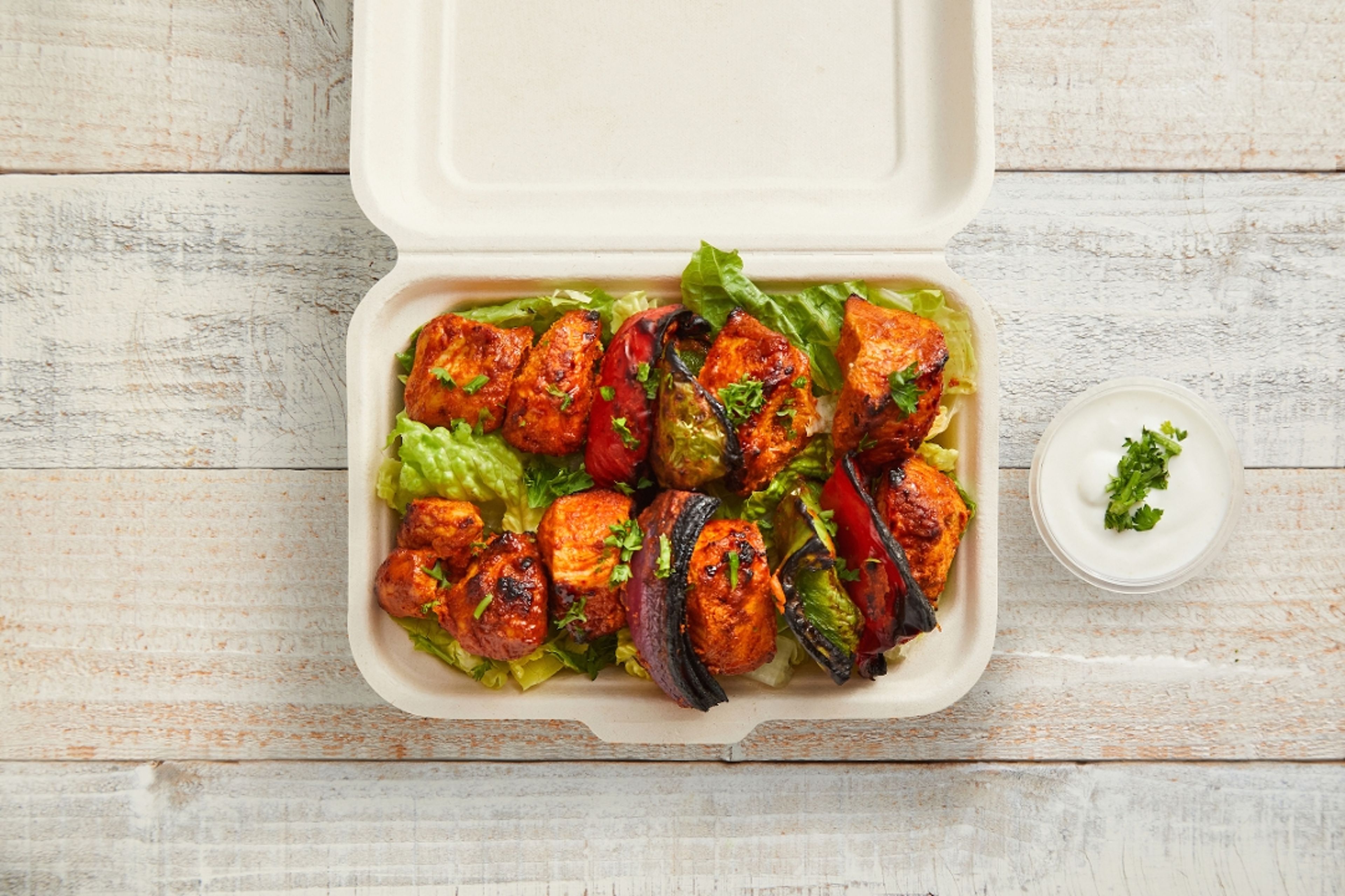 Chicken Kebab Skewer.