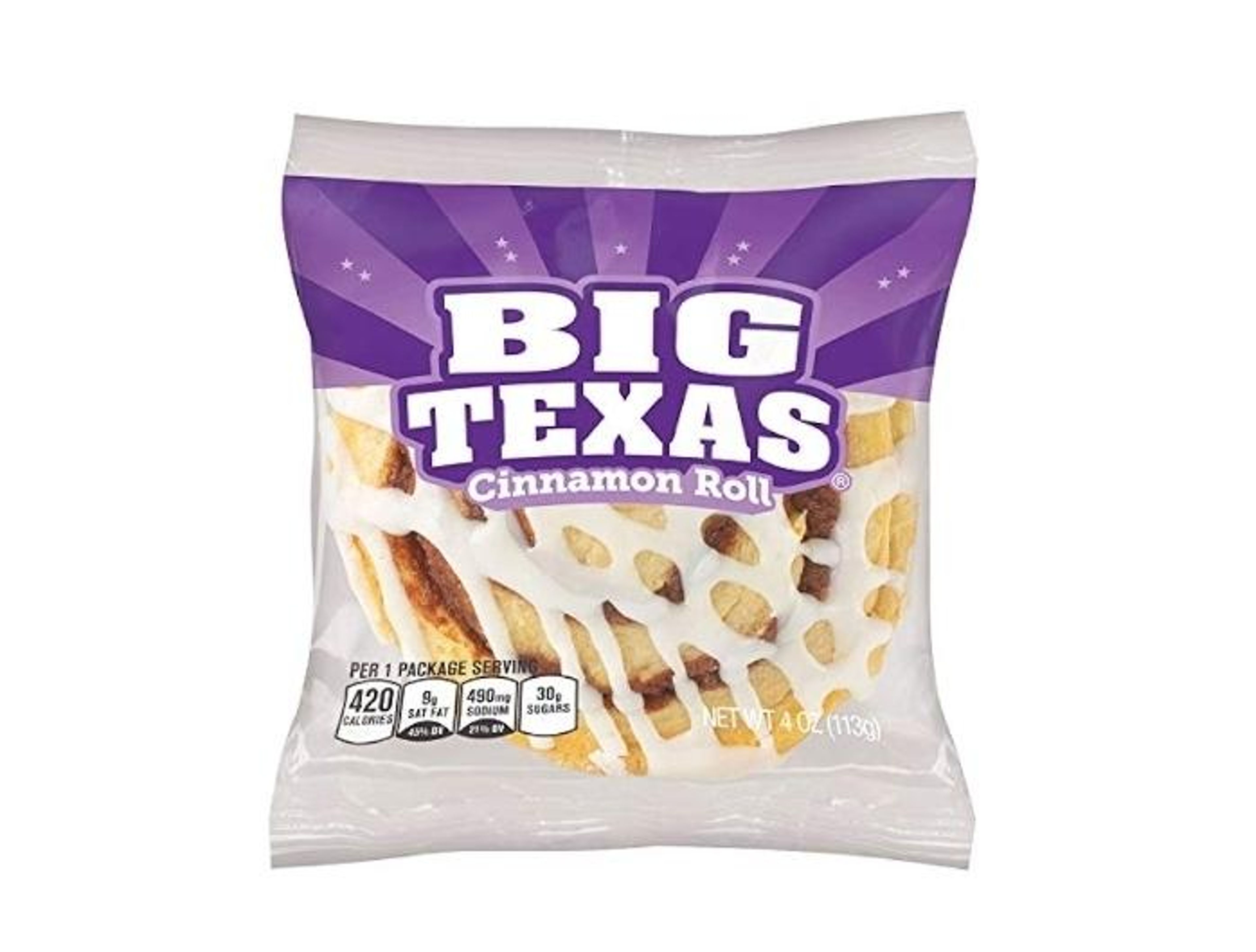 Big Texas Cinnamon Roll.