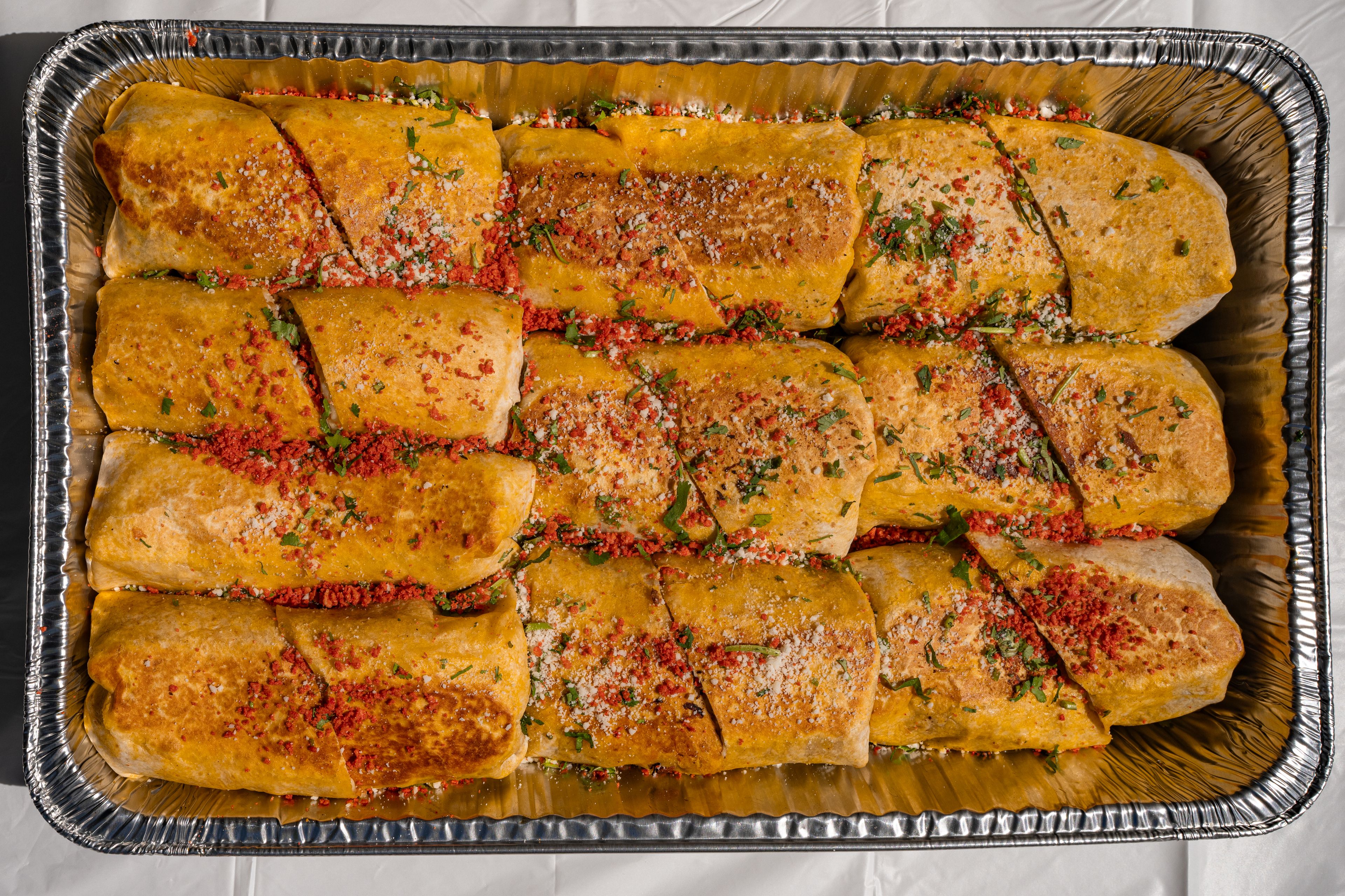 Burrito Small Platter.