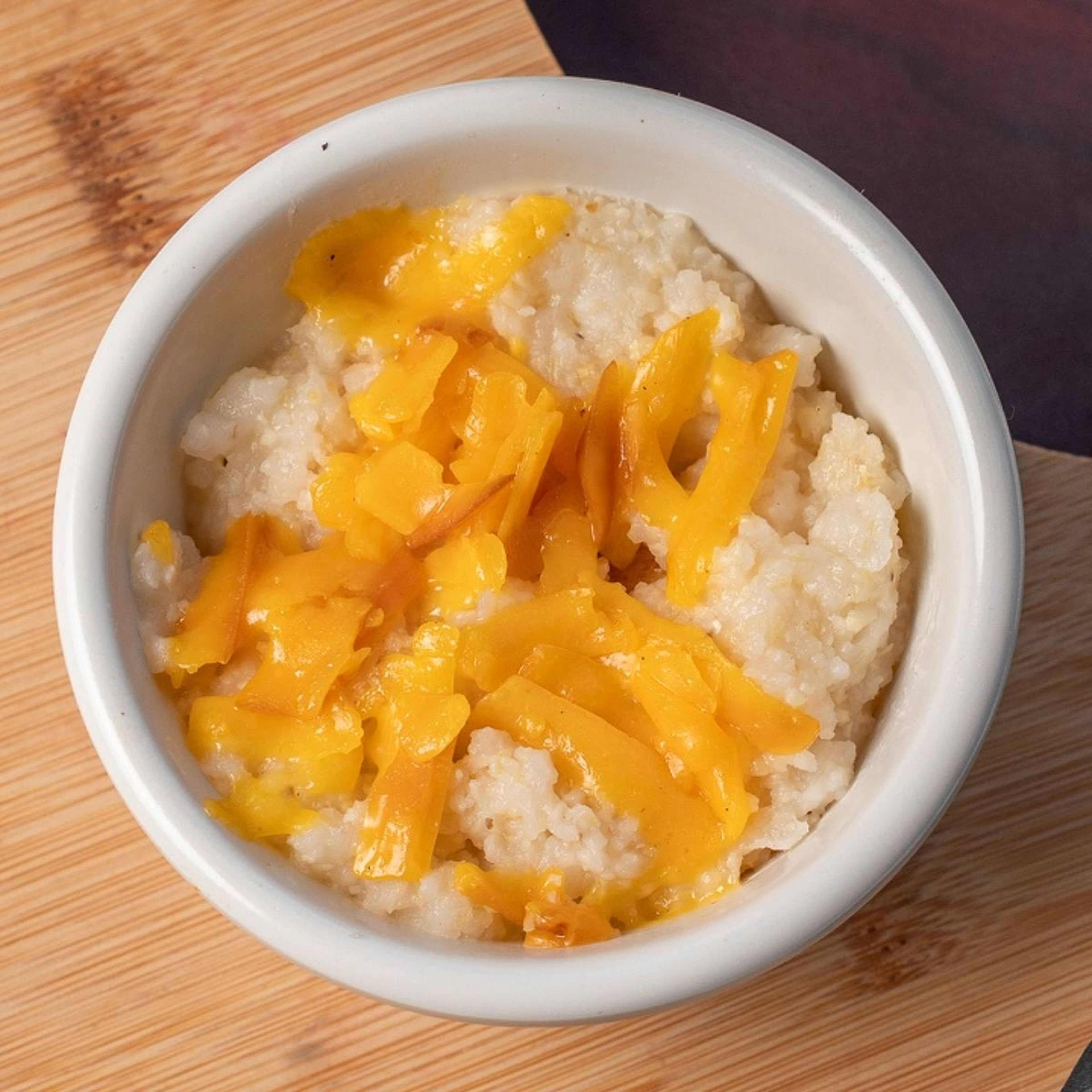 Creamy Cheddar Grits.
