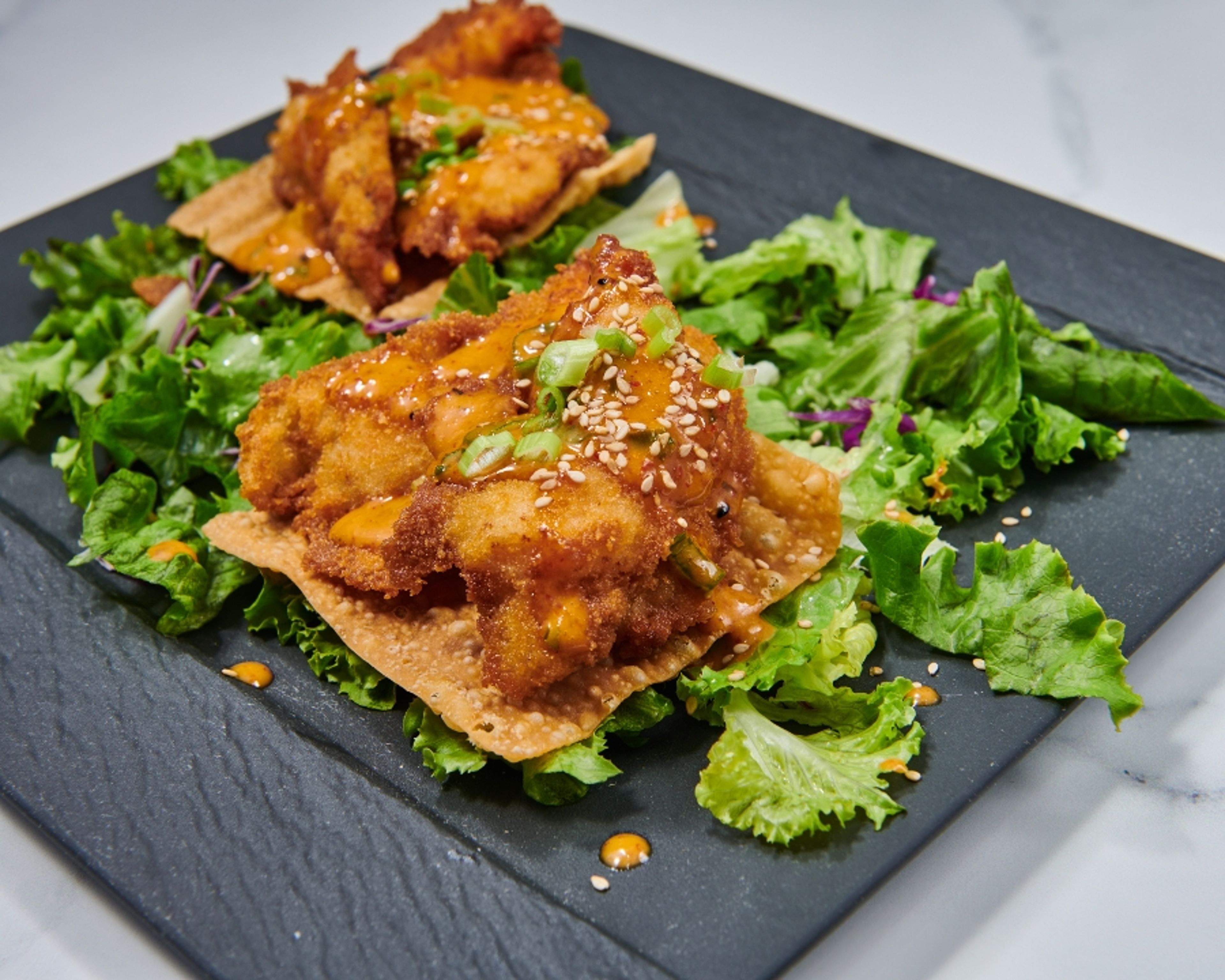 Tostaditas Crunchy Shrimp.