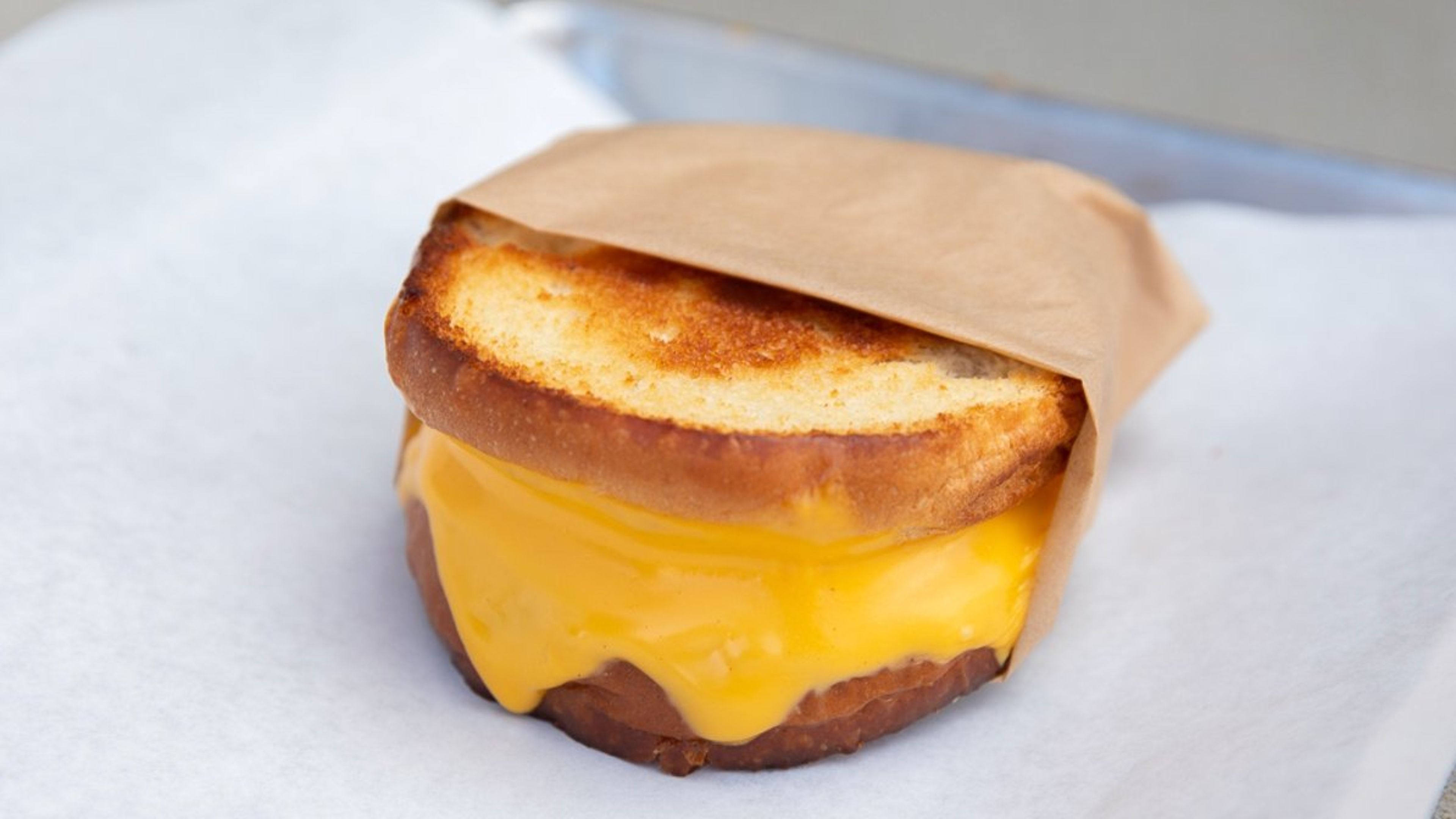 Grilled Cheez sandwich.