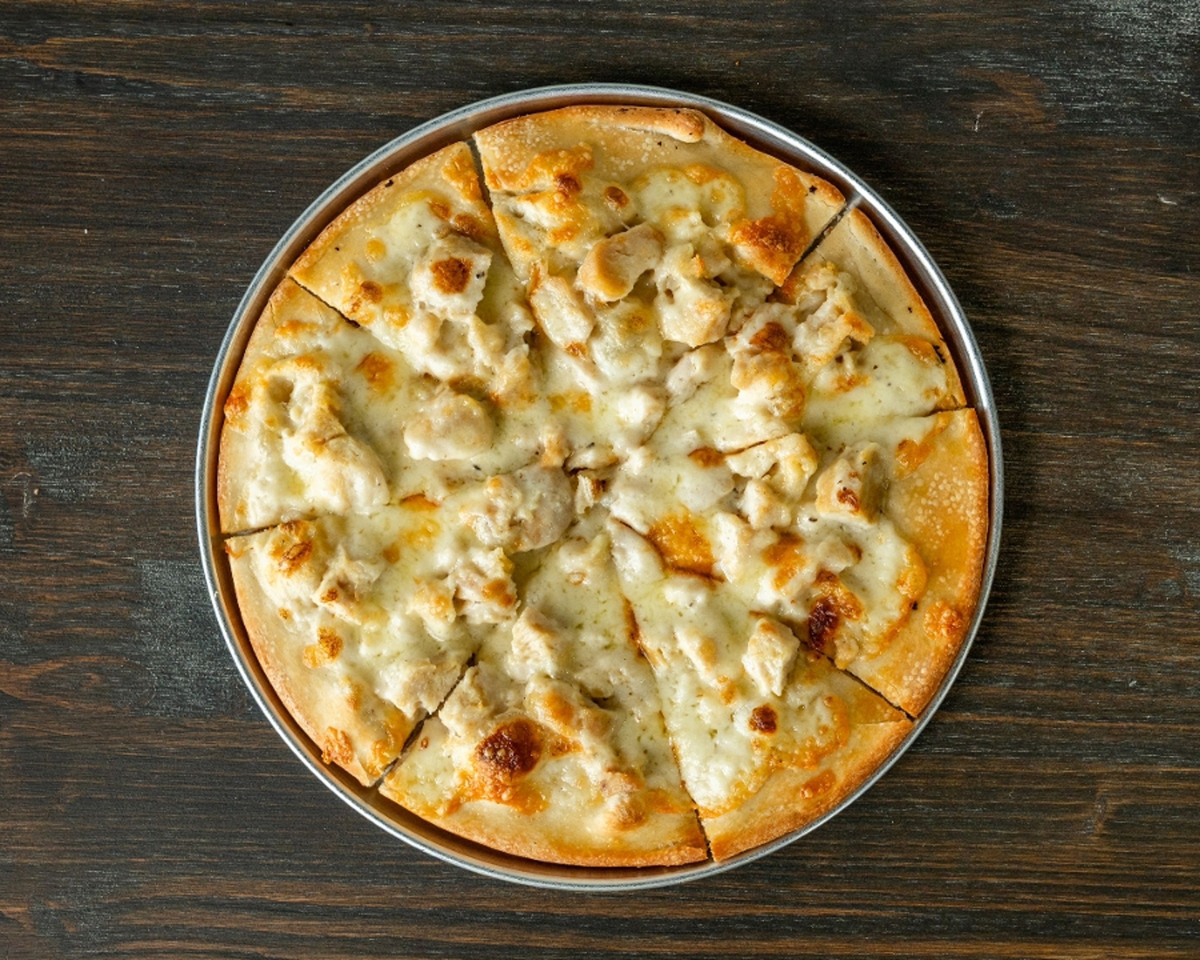 Chicken Alfredo 14 inch.