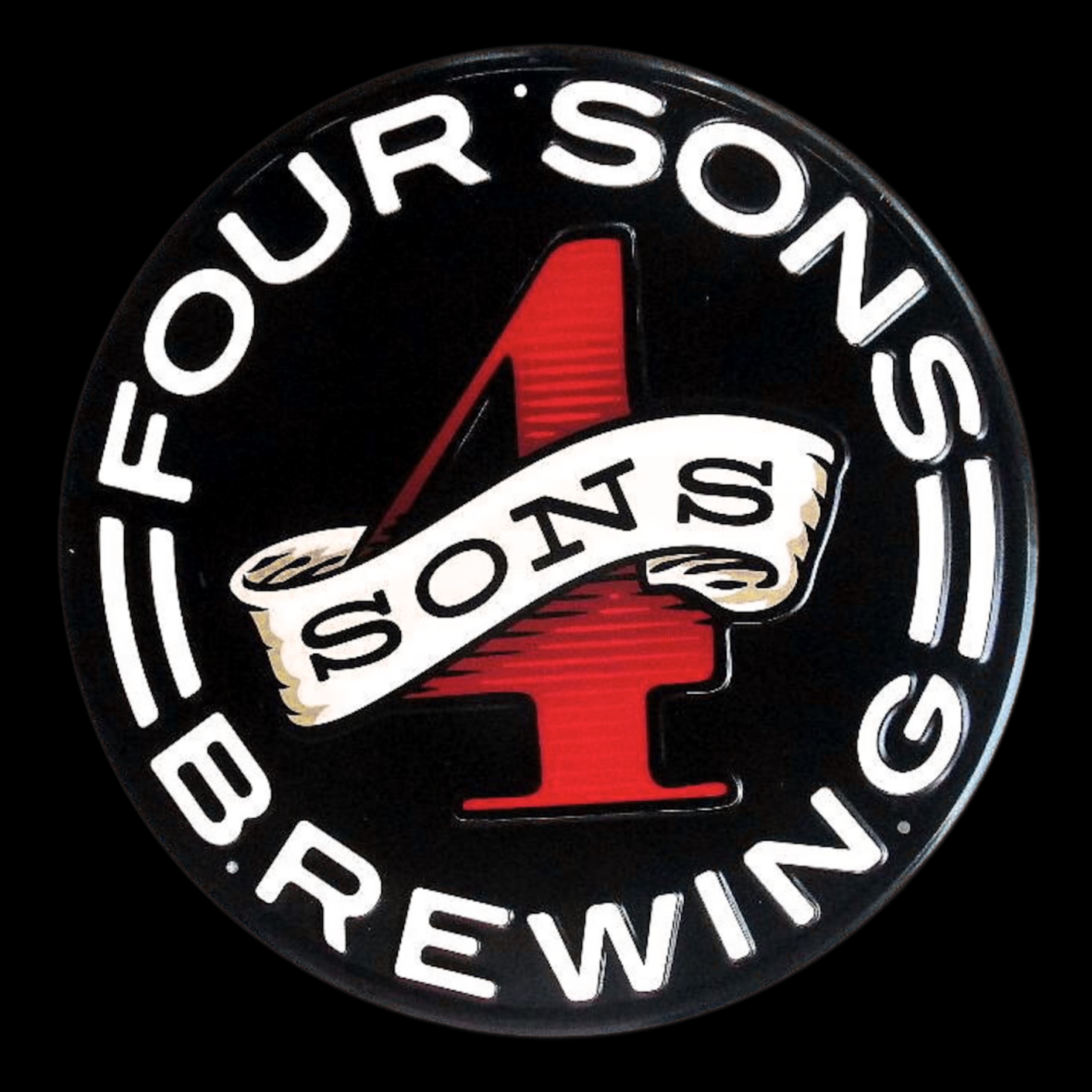 HB Lager Four Sons 16oz (4.9% ABV) reg $8.00 HH All day all the time $5.00.