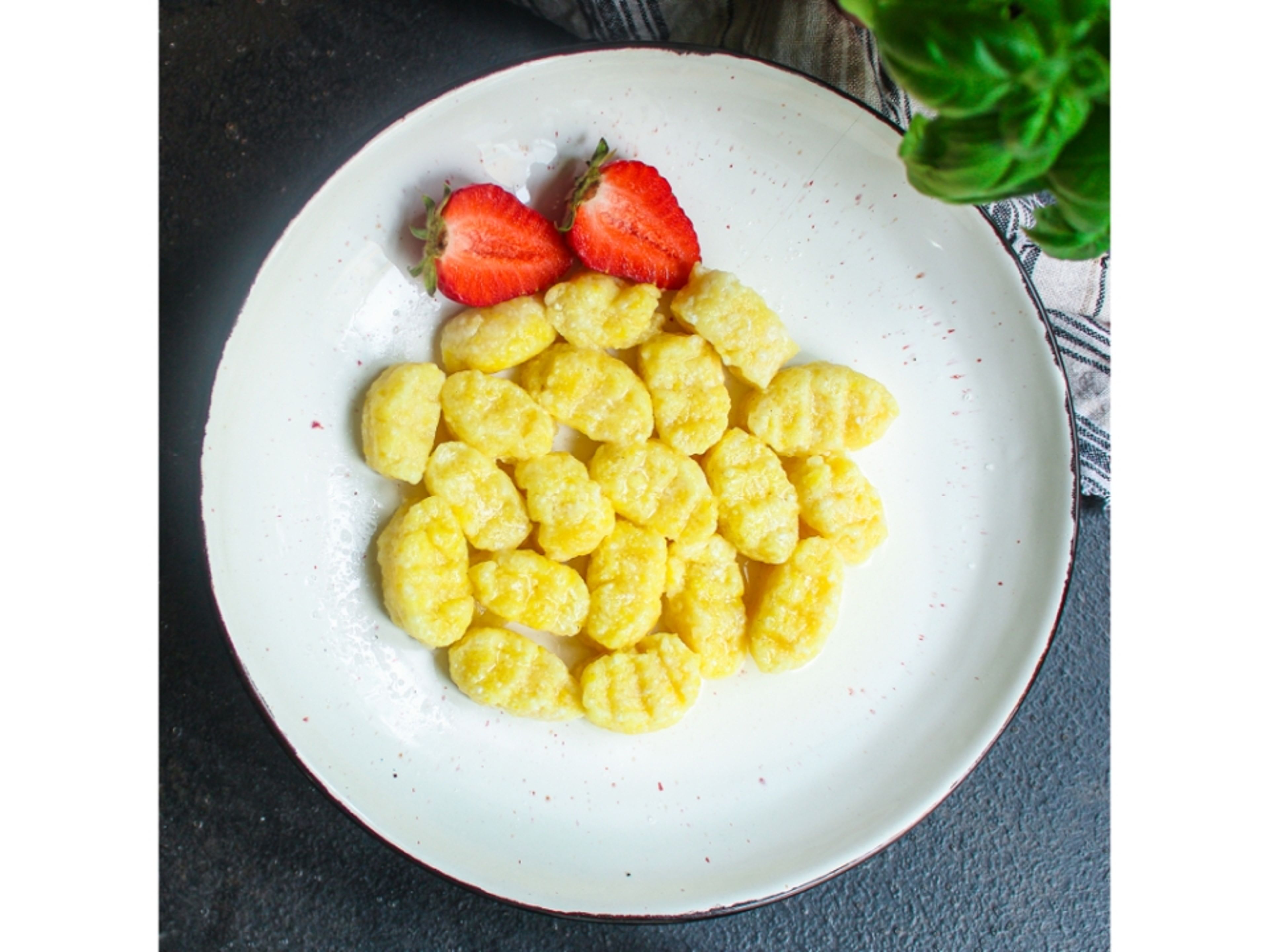Homemade Gnocchi & Pesto.