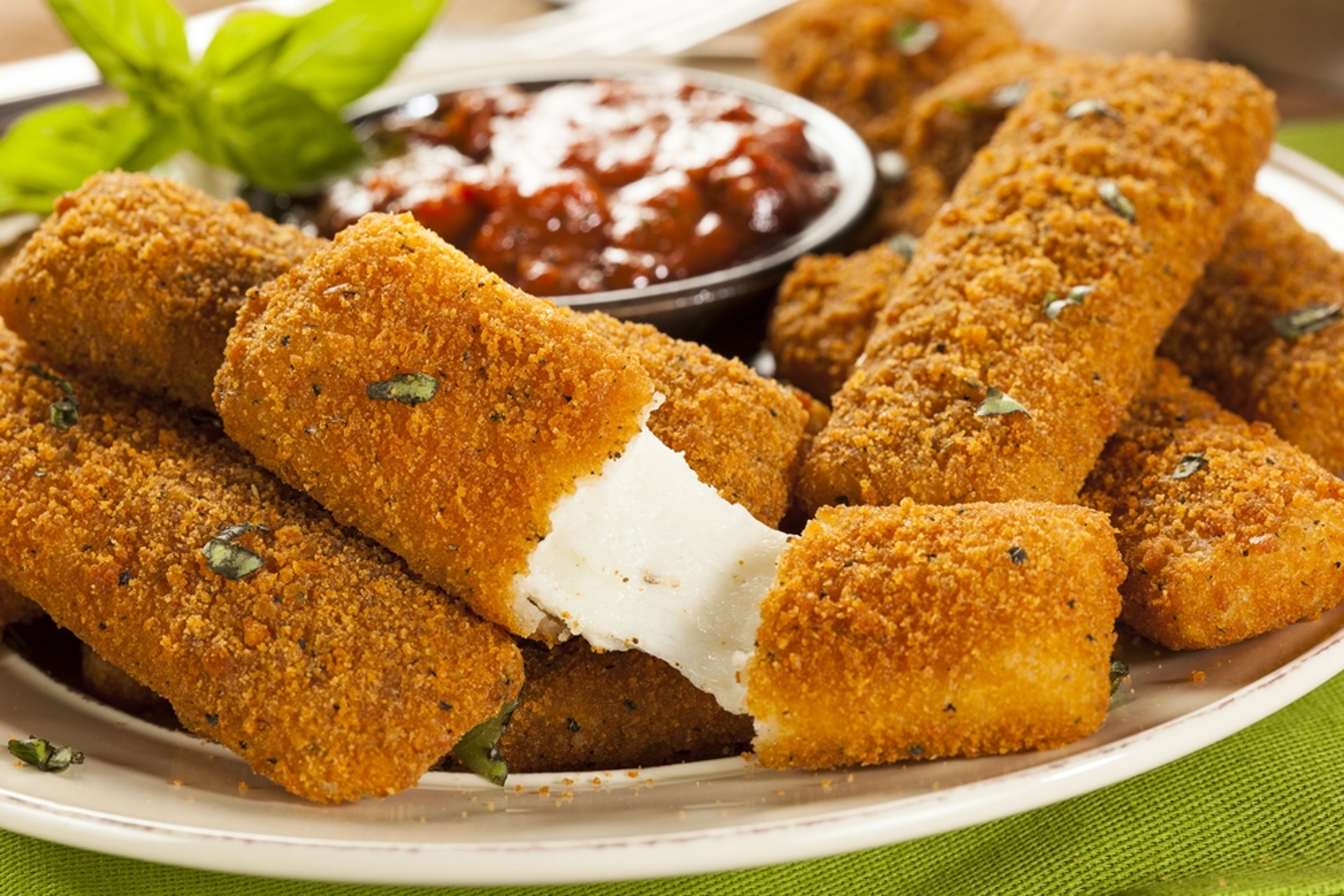 Mozzarella Sticks.