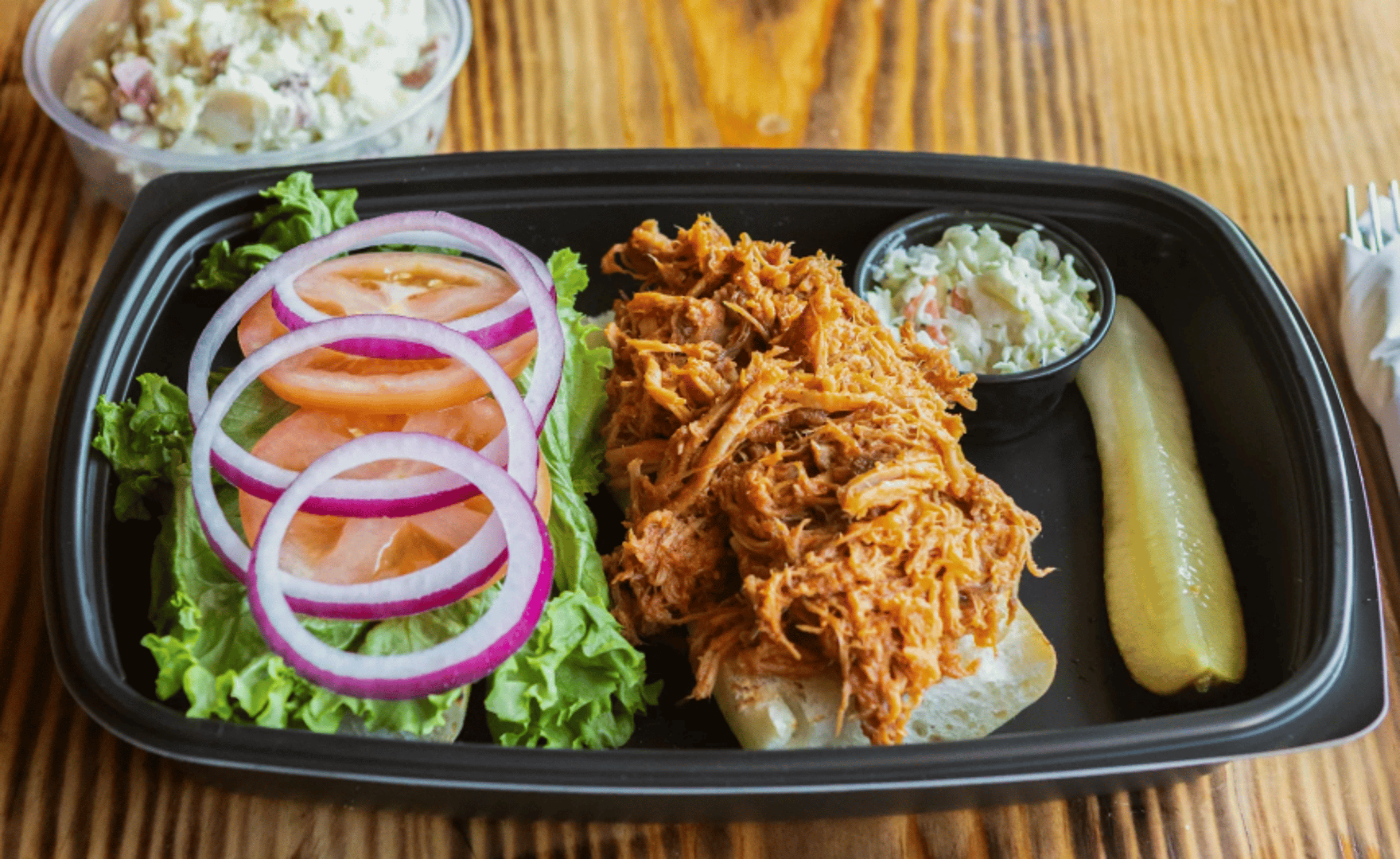 Mary's Pull Pork Sand.