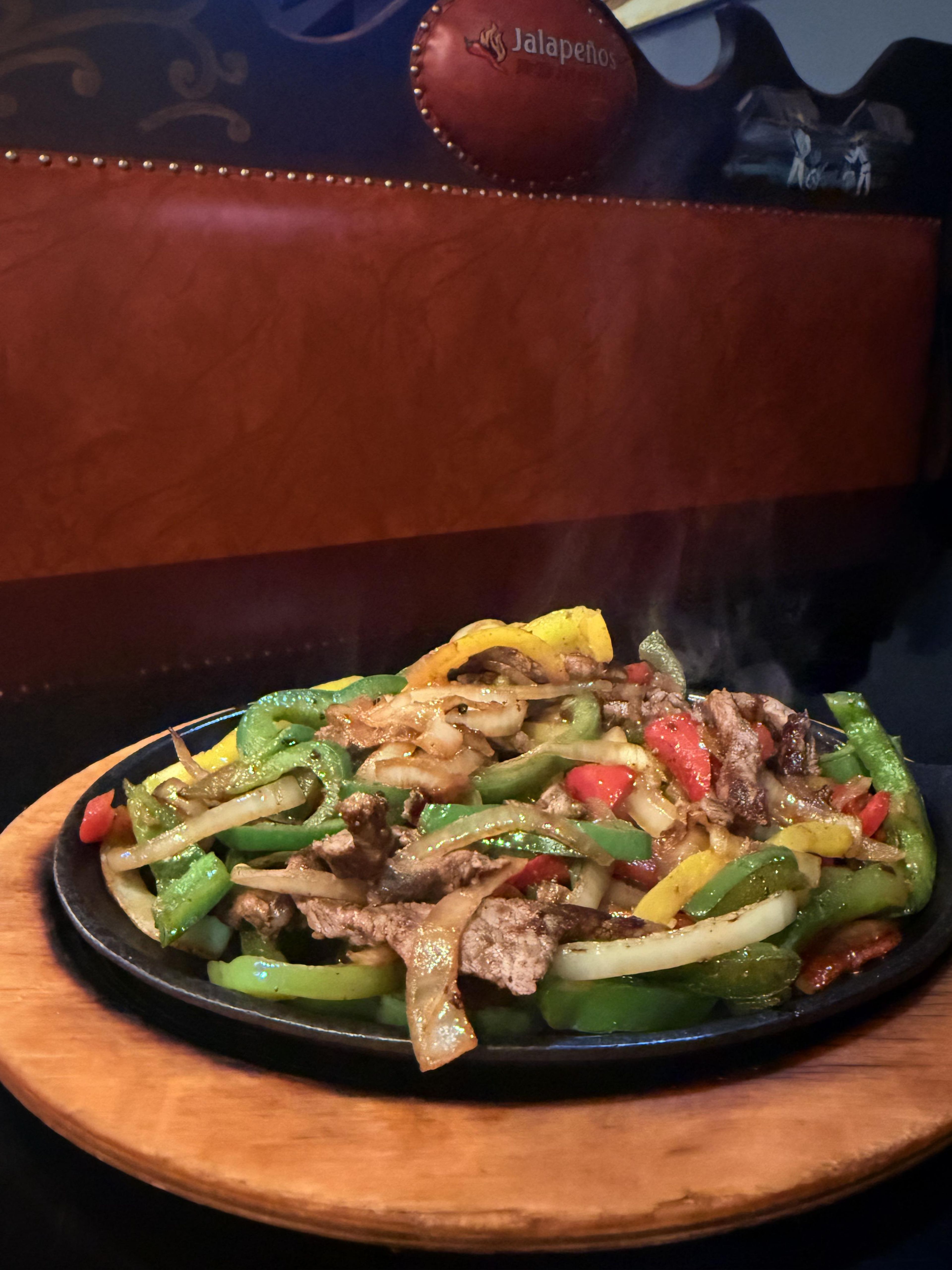 FAJITAS LUNCH.