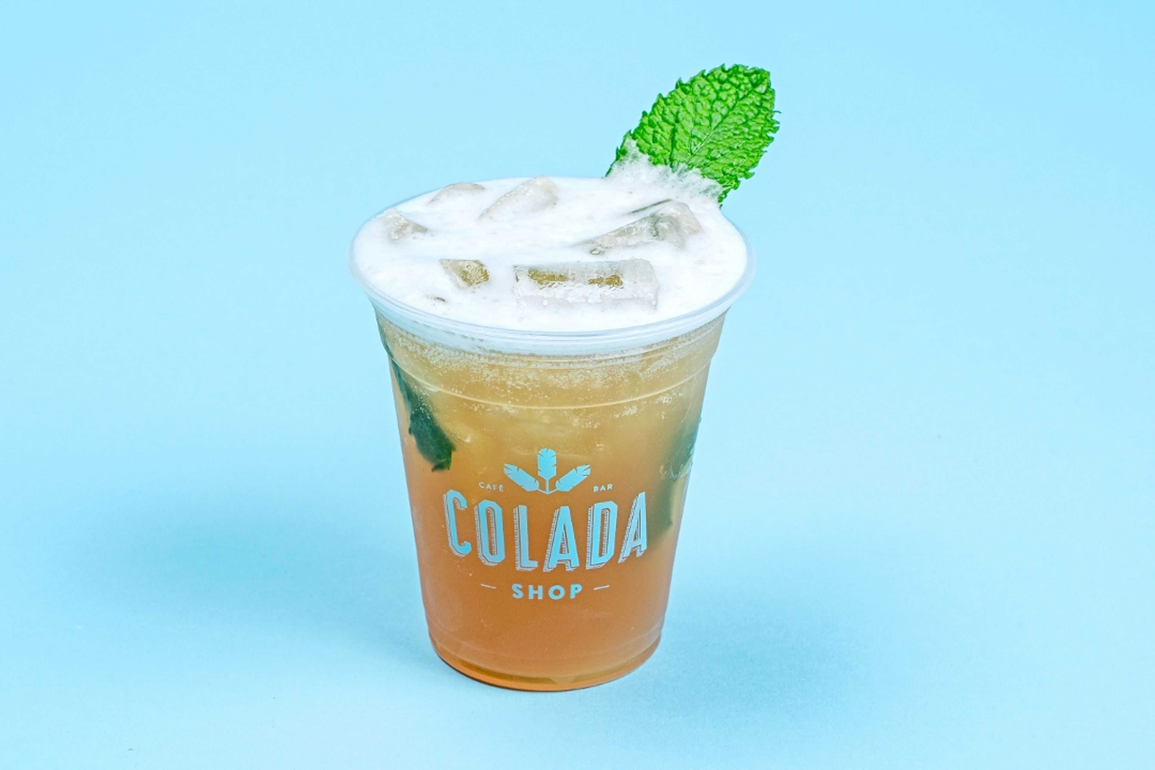 SHAKEN MINT LIMEADE.