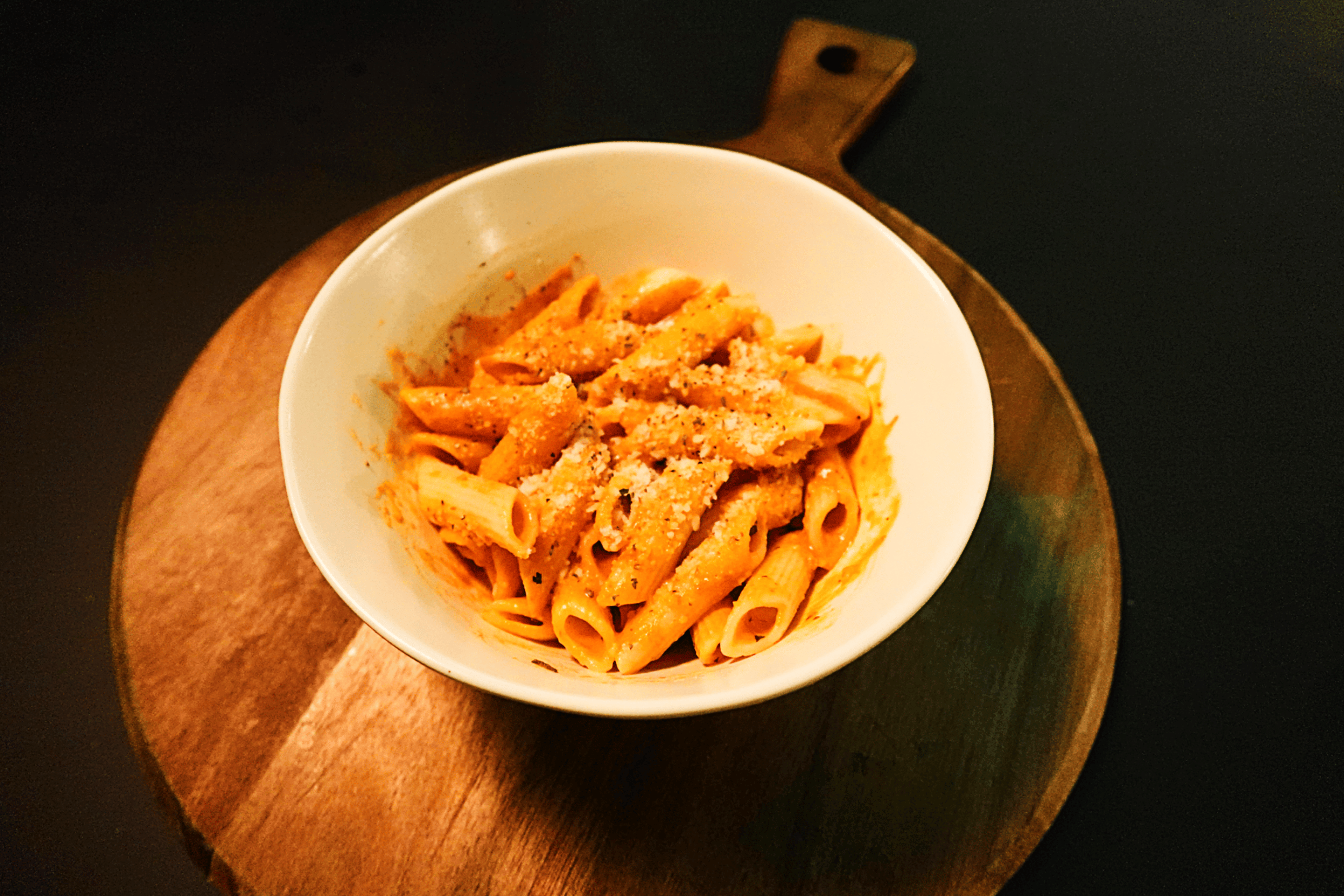 Penne alla Vodka.