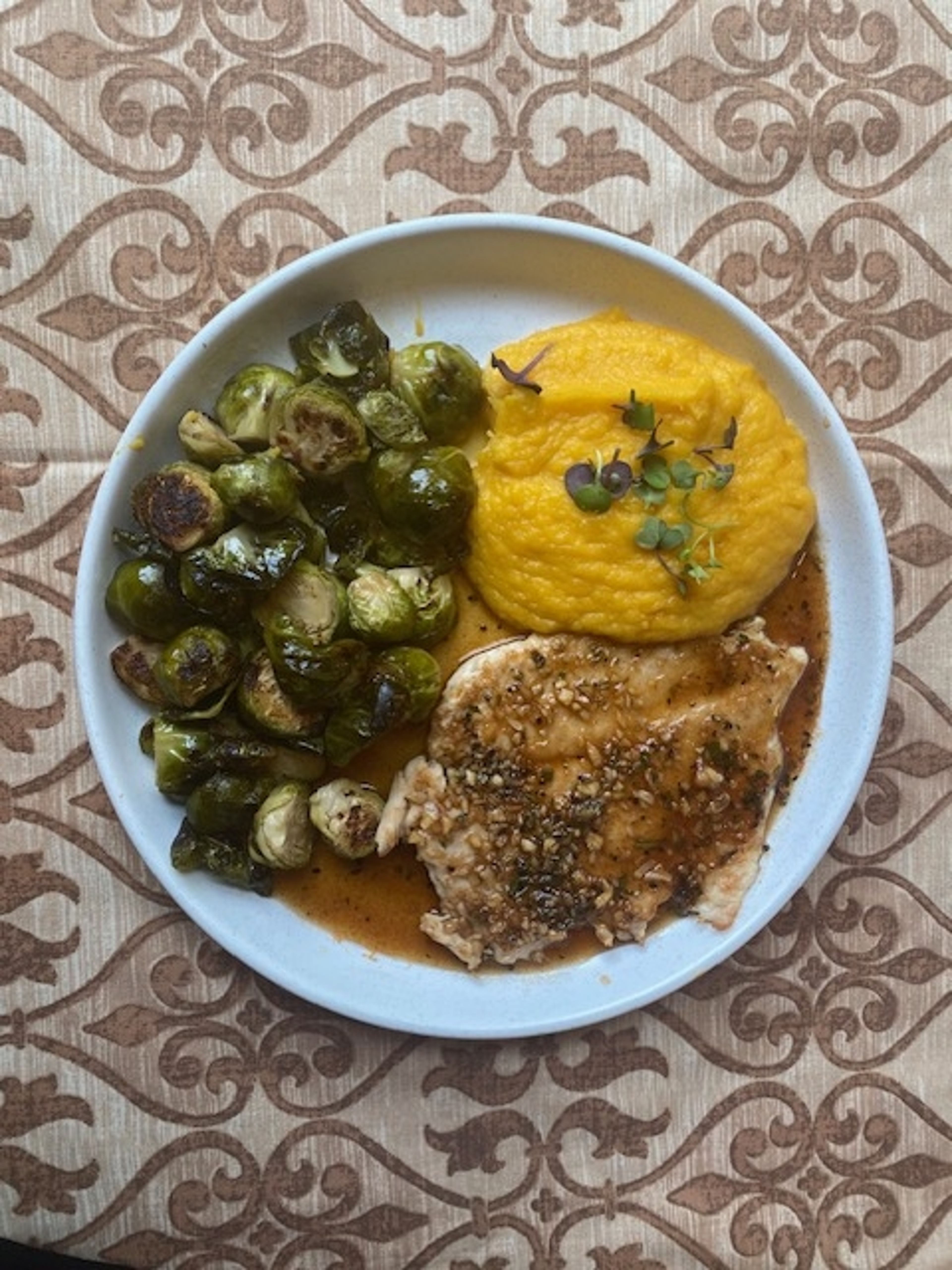 Rosemary Maple Glazed Chicken.