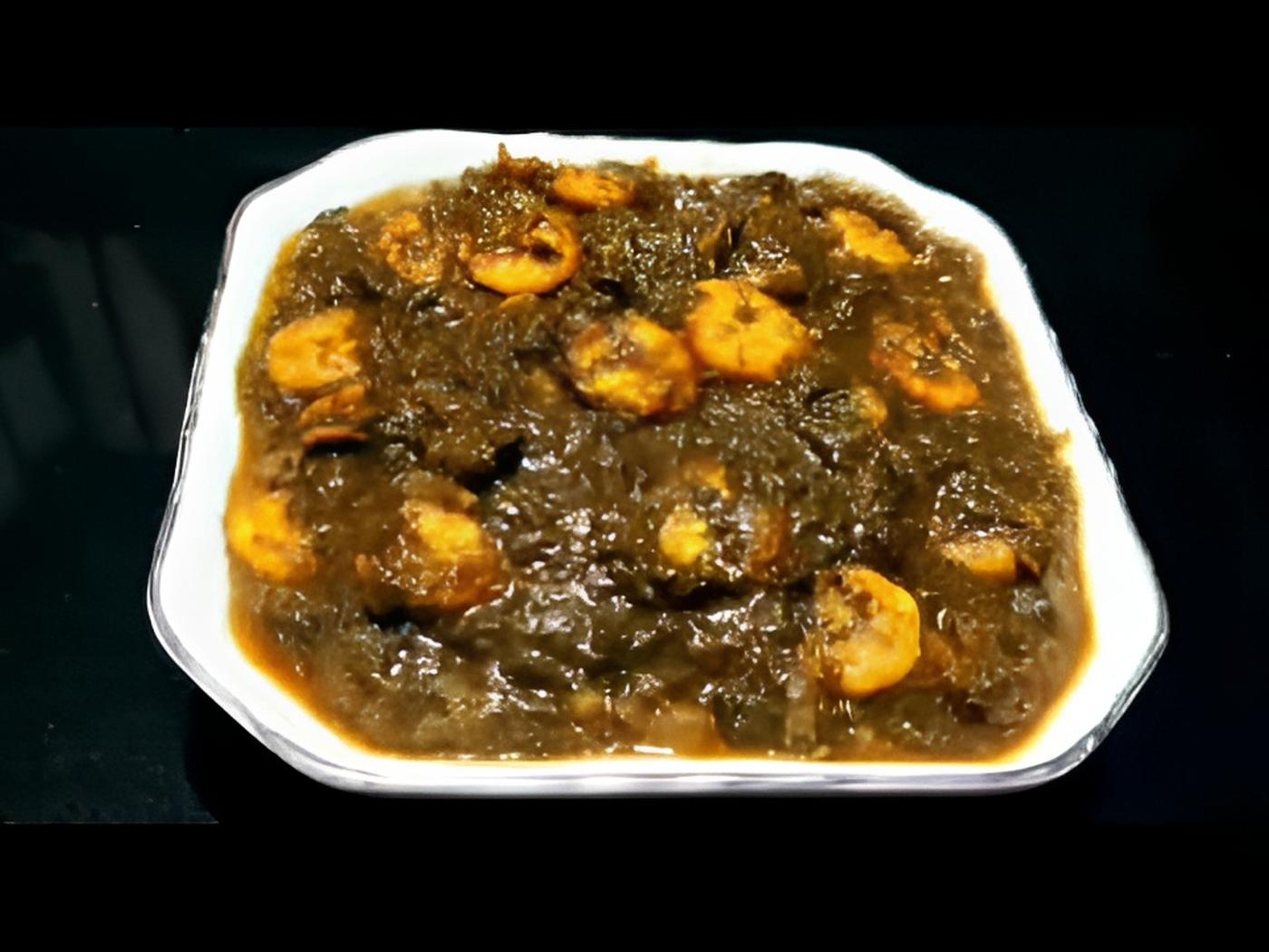 Gongura Shrimp Curry.