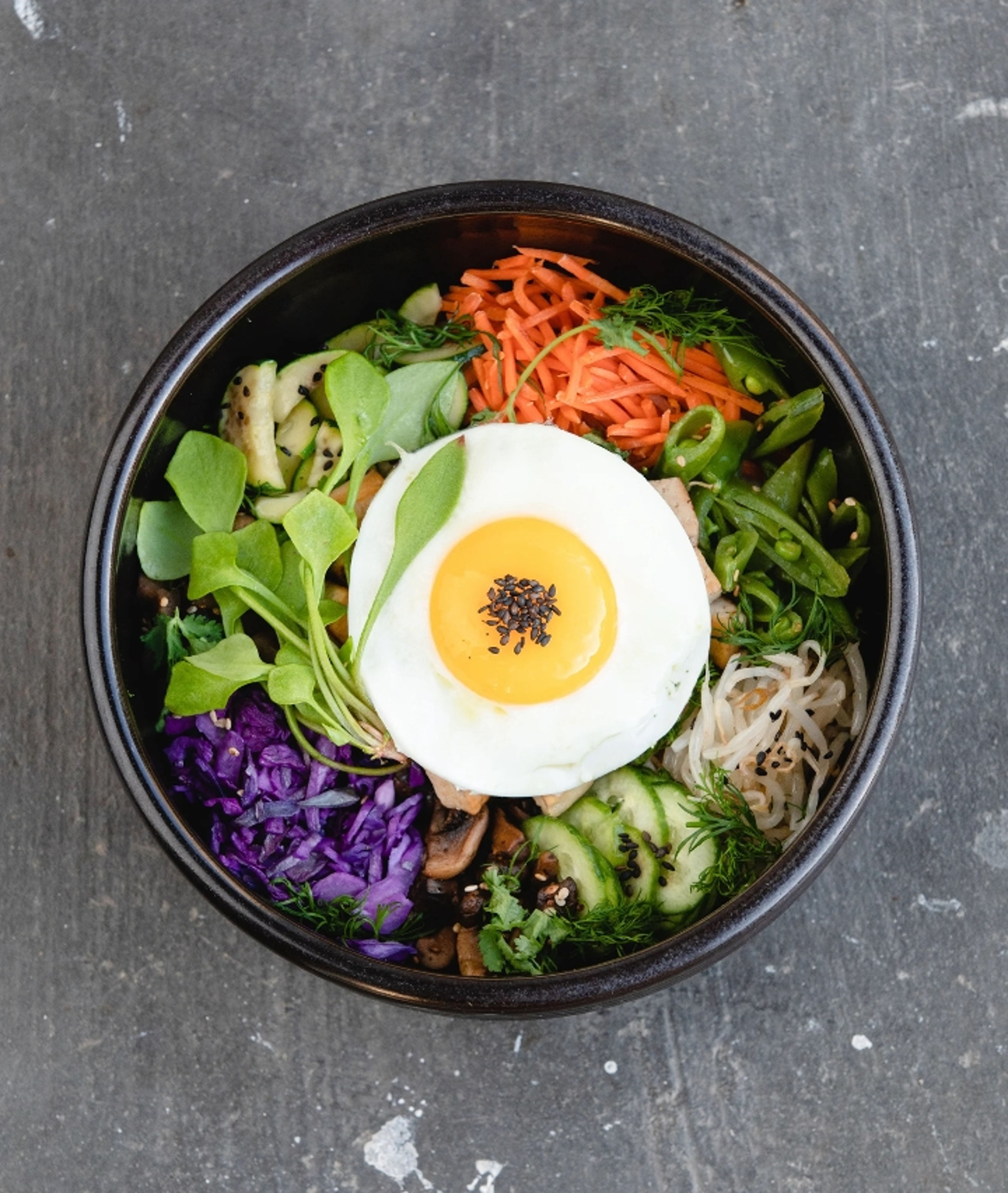 Mom's Medley Bibimbop.