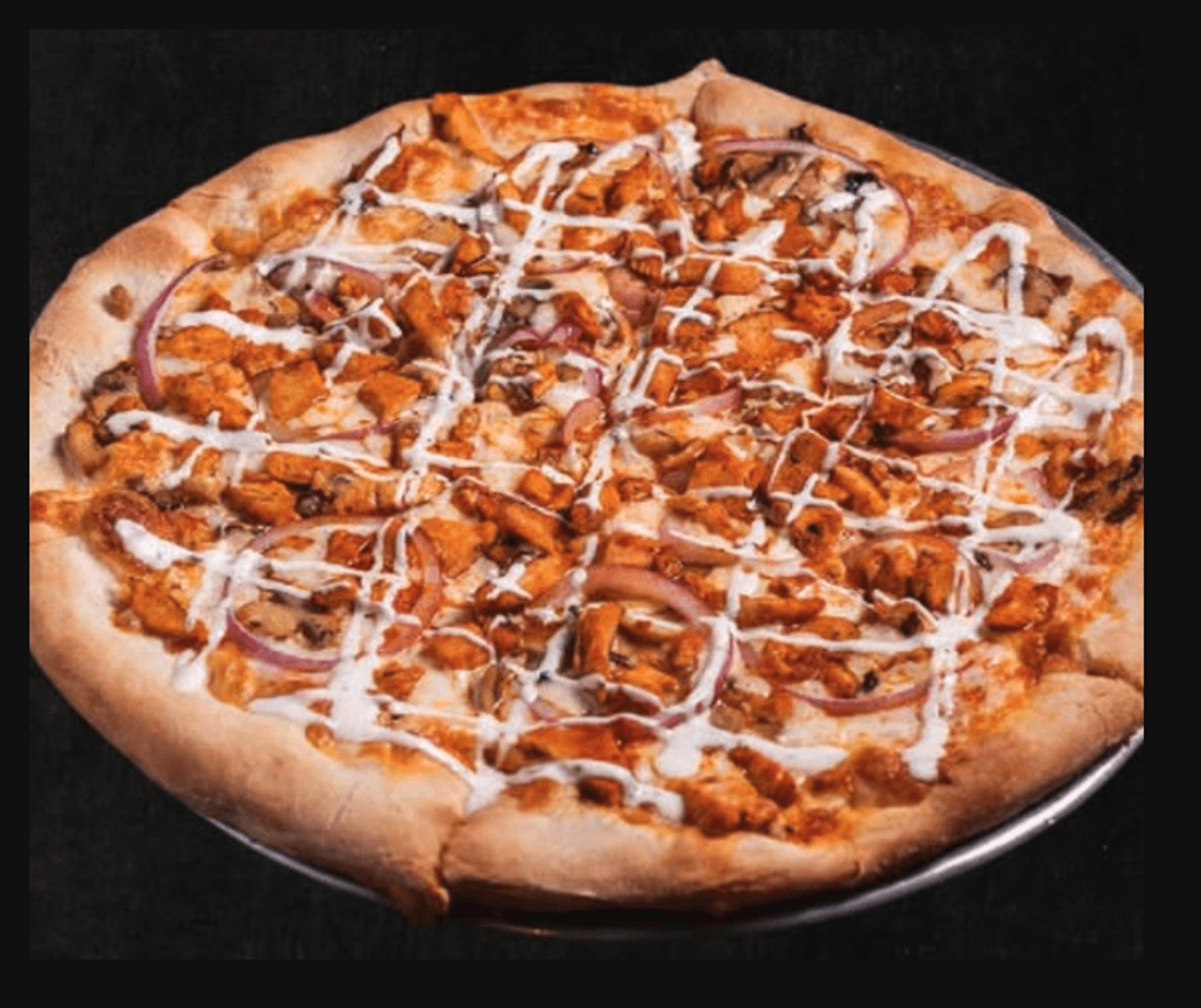 Sm Buffalo Chicken Pizza.