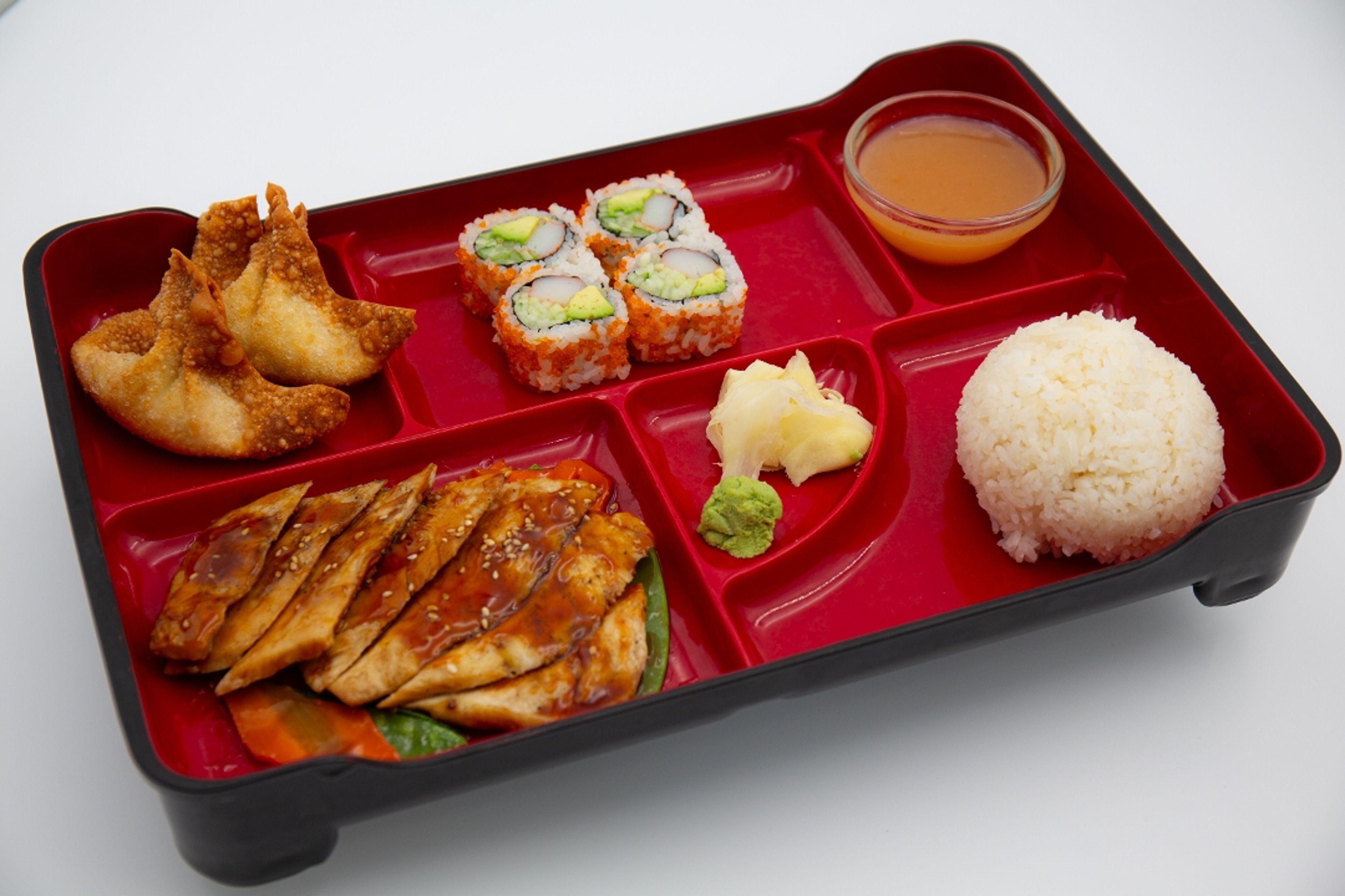 Bento Box A11 - Teriyaki Chicken.
