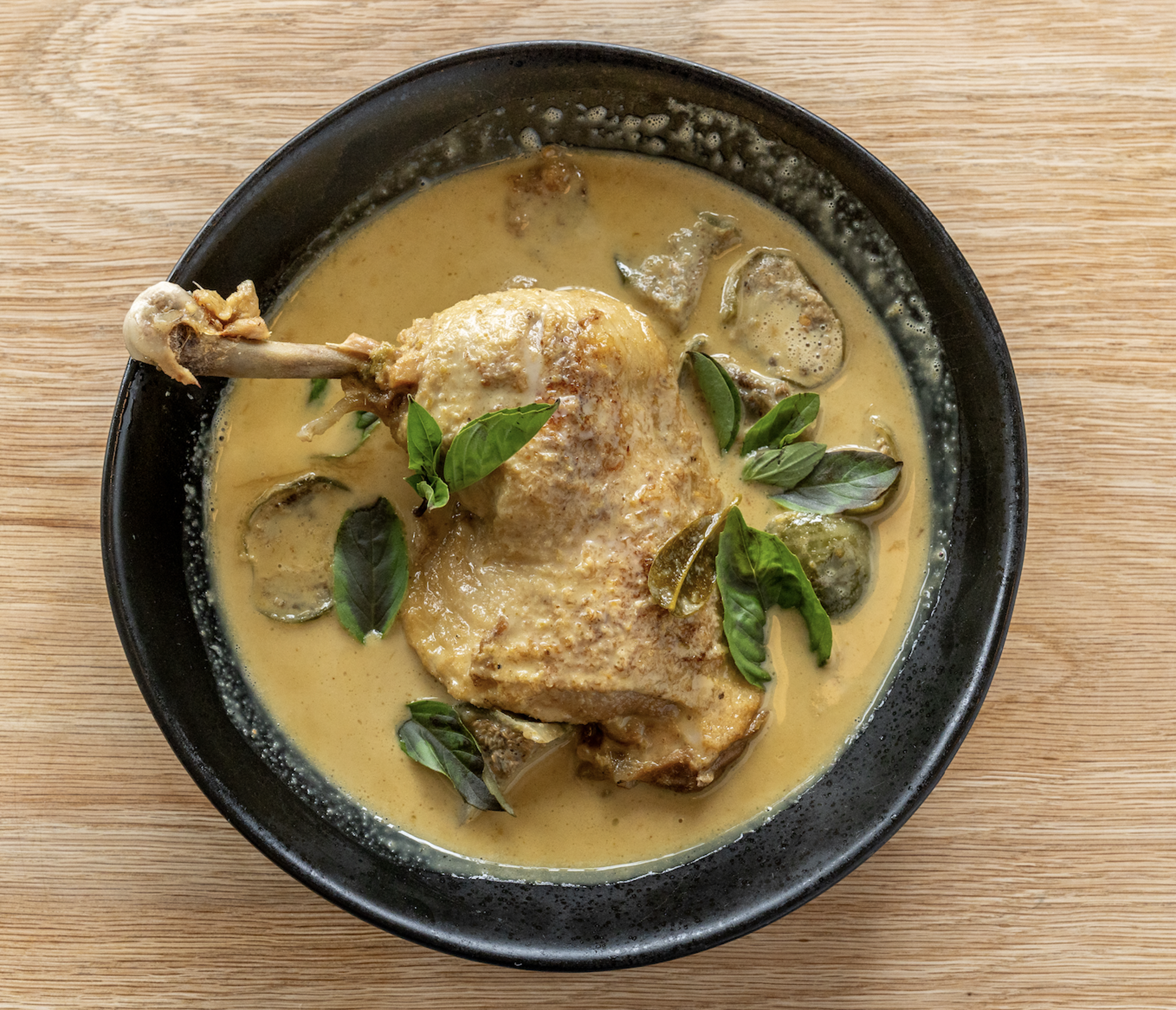 Green Chicken Curry.