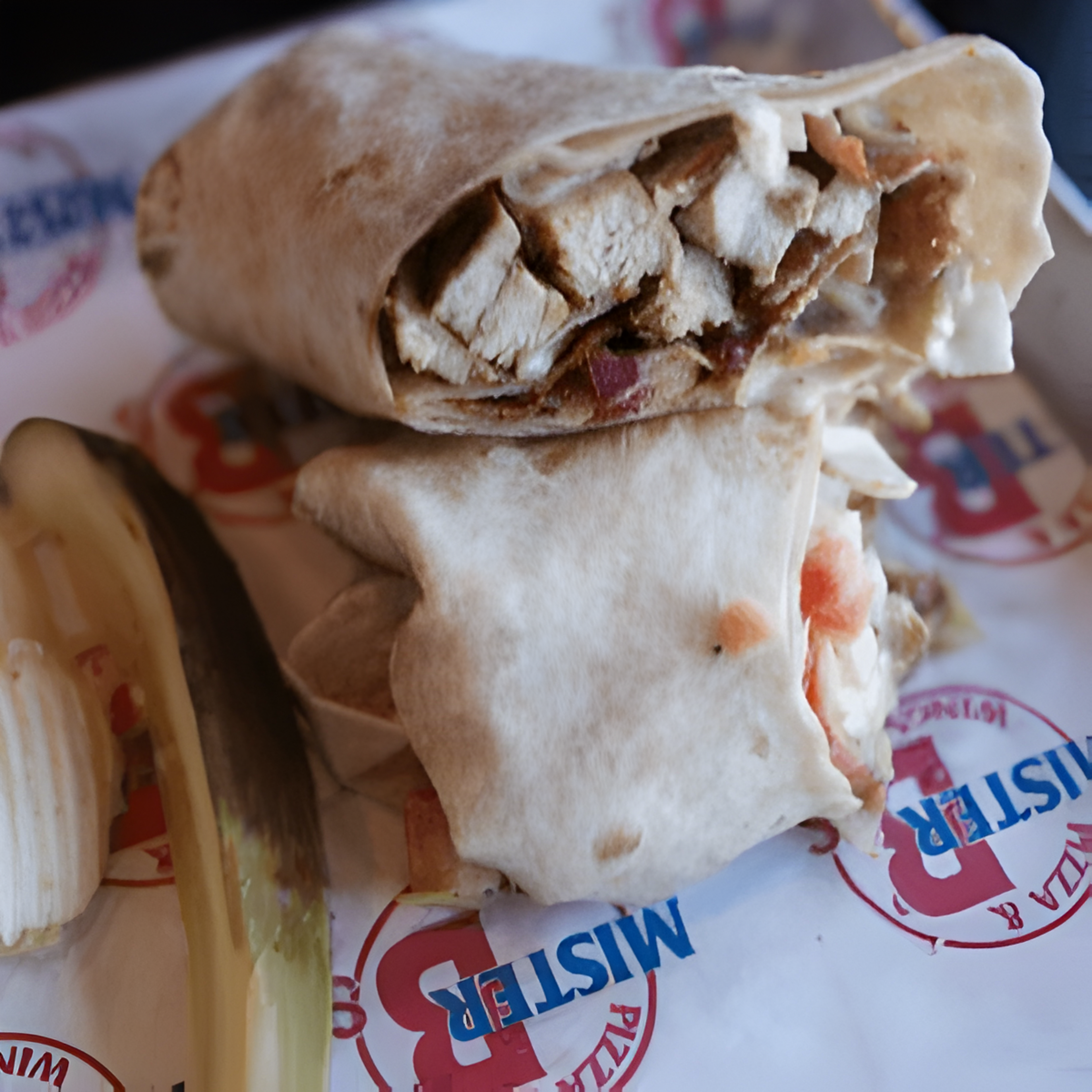 Chicken Caesar Wrap.