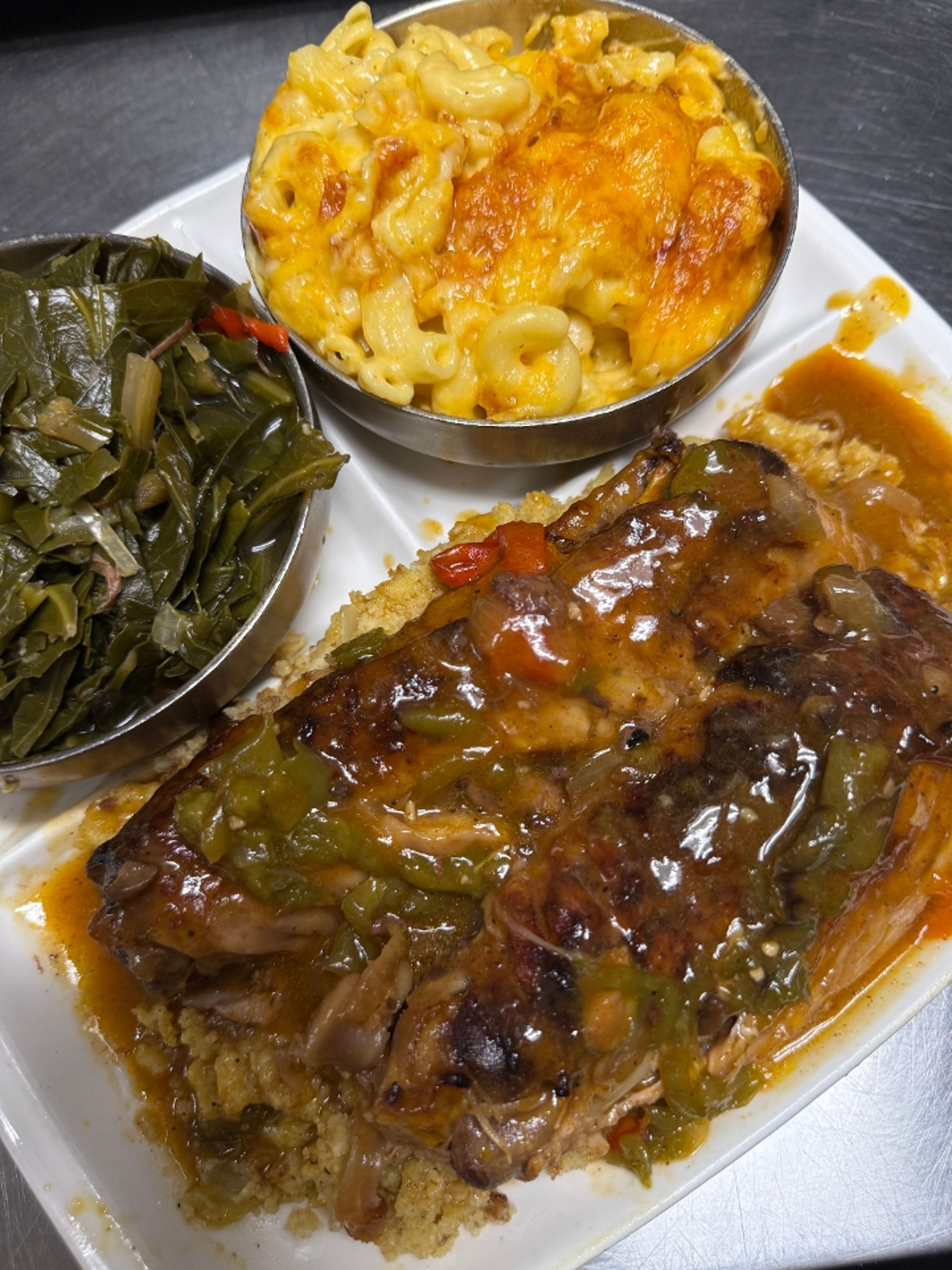 SMOTHERED TURKEY WINGS.